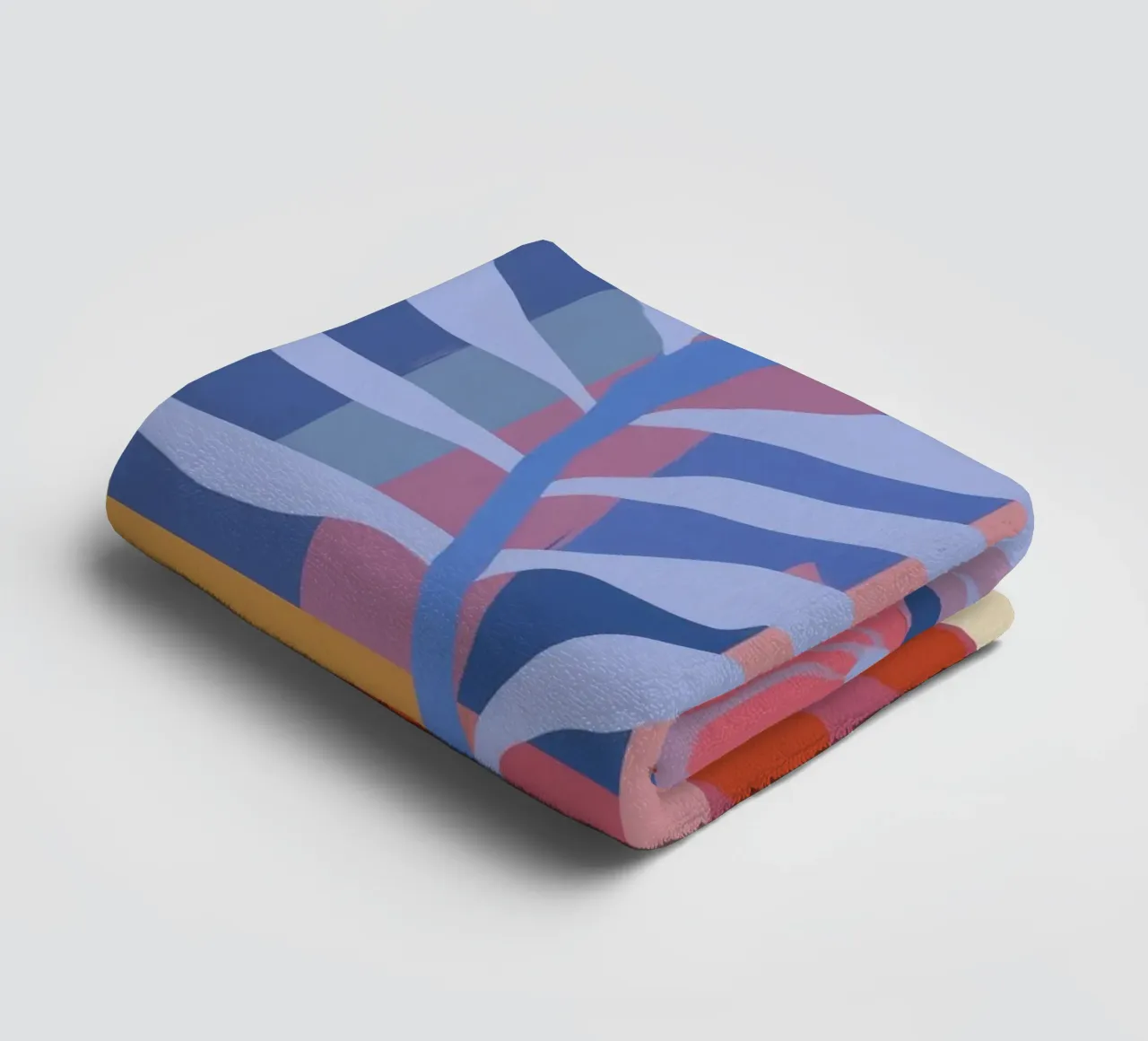 Pastel Bloom Reverie towel by Zep Layers