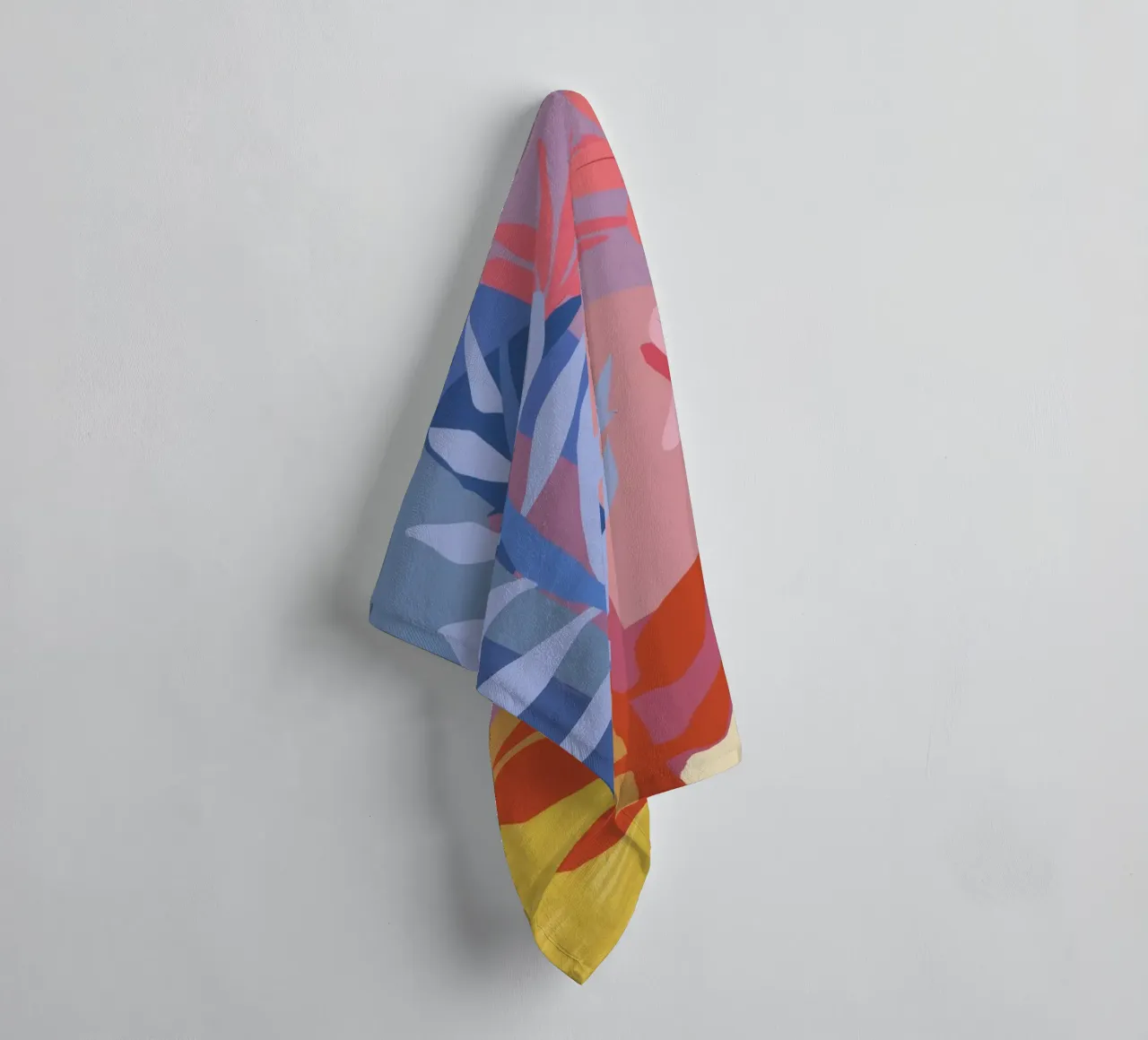 Pastel Bloom Reverie towel by Zep Layers
