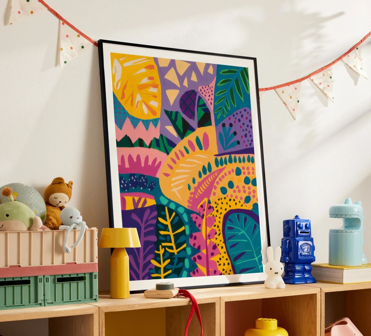 Jungle Symphony Wilds poster by Zep Layers