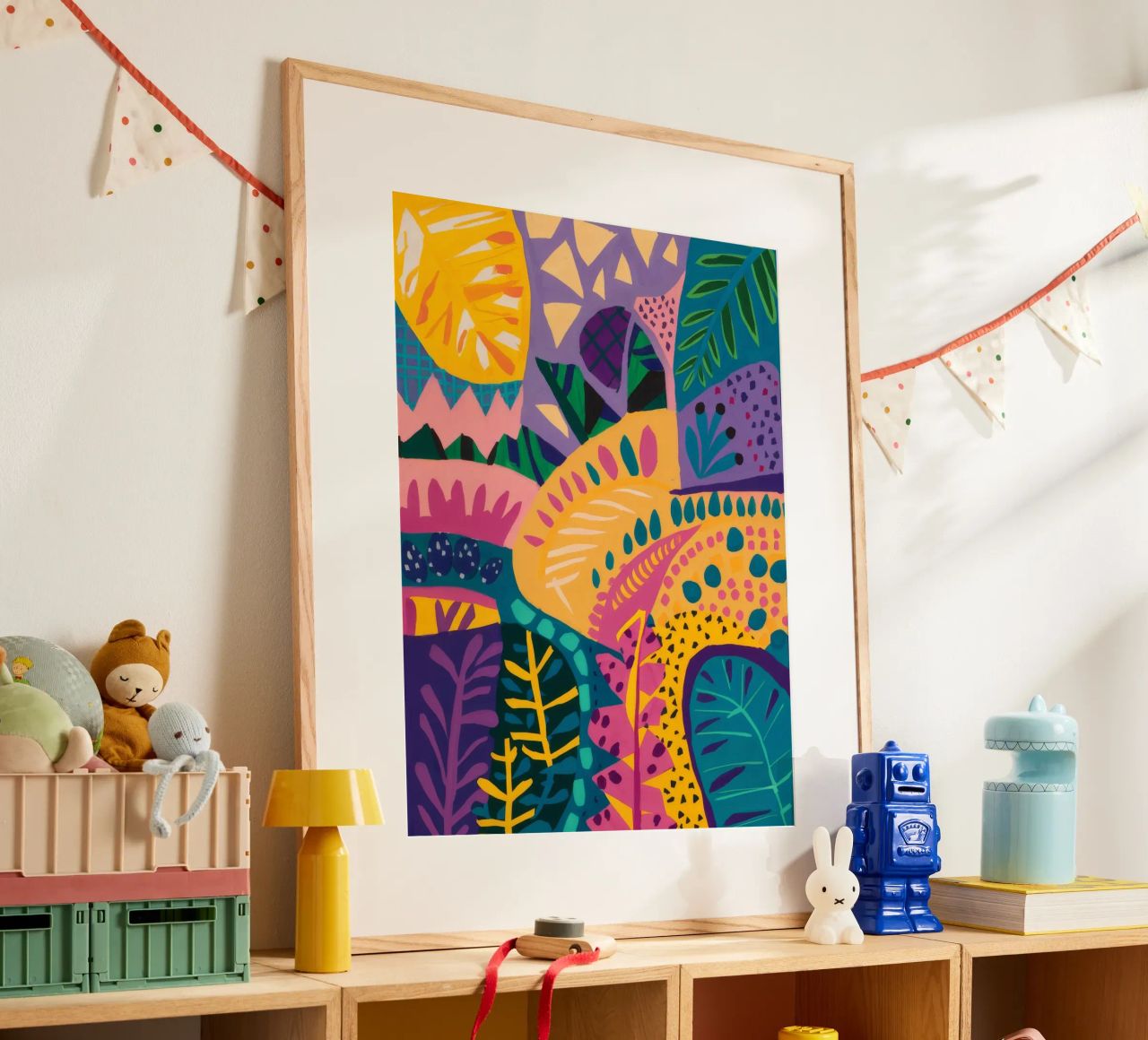 Jungle Symphony Wilds poster by Zep Layers
