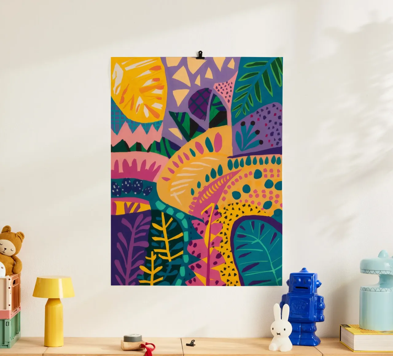 Jungle Symphony Wilds poster by Zep Layers