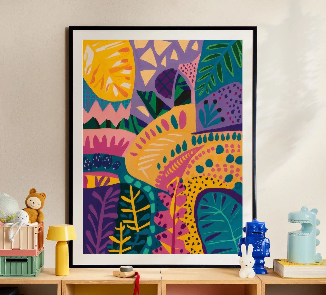 Jungle Symphony Wilds poster by Zep Layers