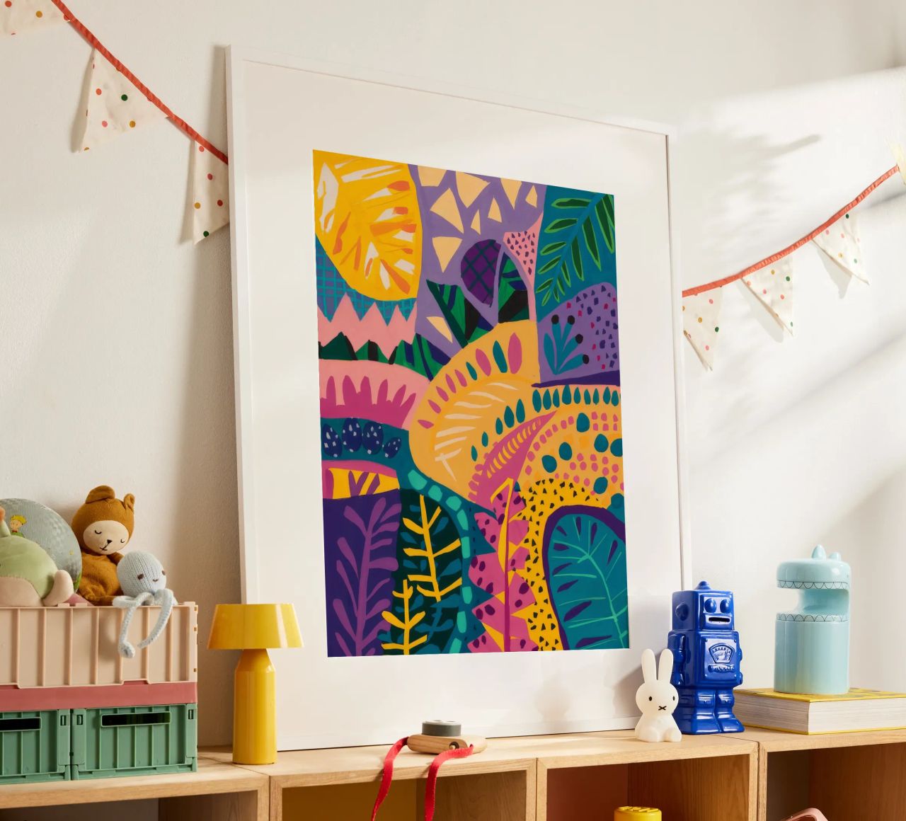 Jungle Symphony Wilds poster by Zep Layers