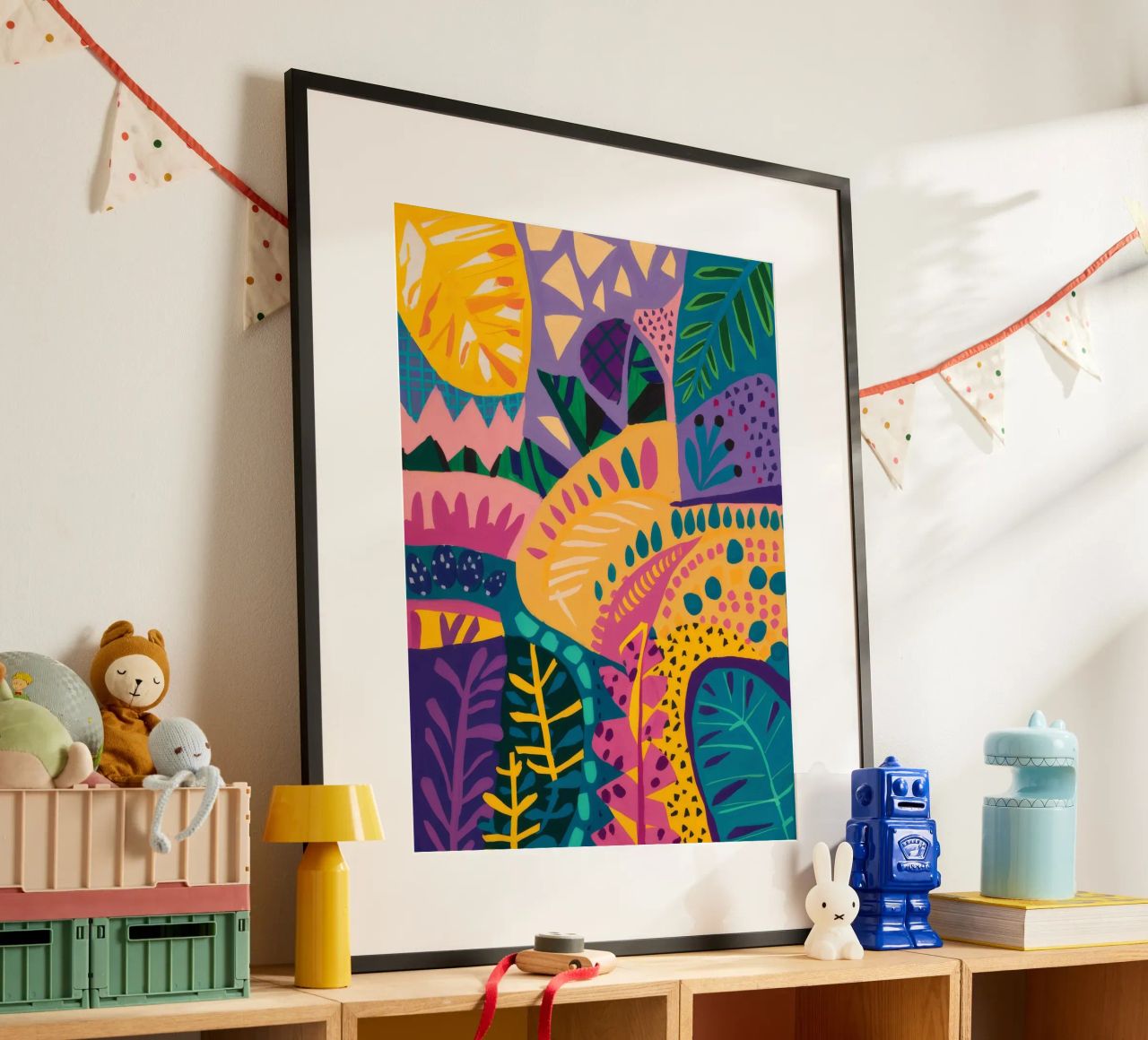 Jungle Symphony Wilds poster by Zep Layers