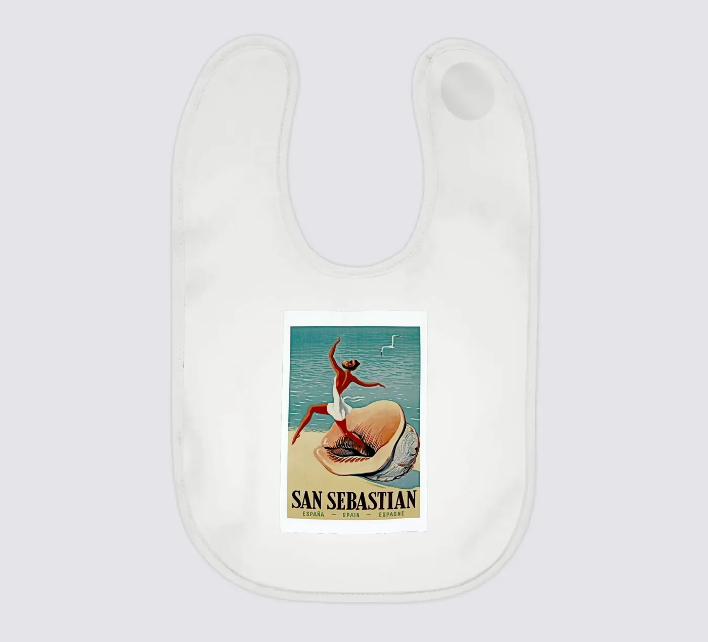 spain1 baby slabbetje van Robert Livingston