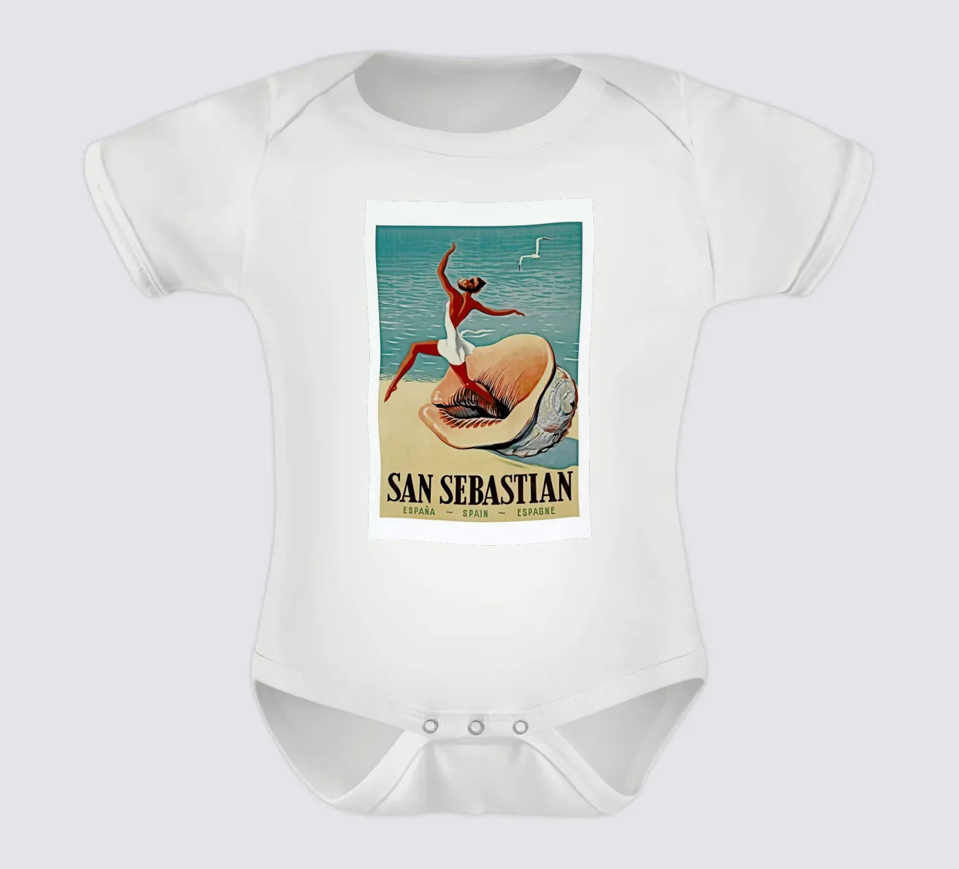 spain1 Kurzarm Babybody von Robert Livingston