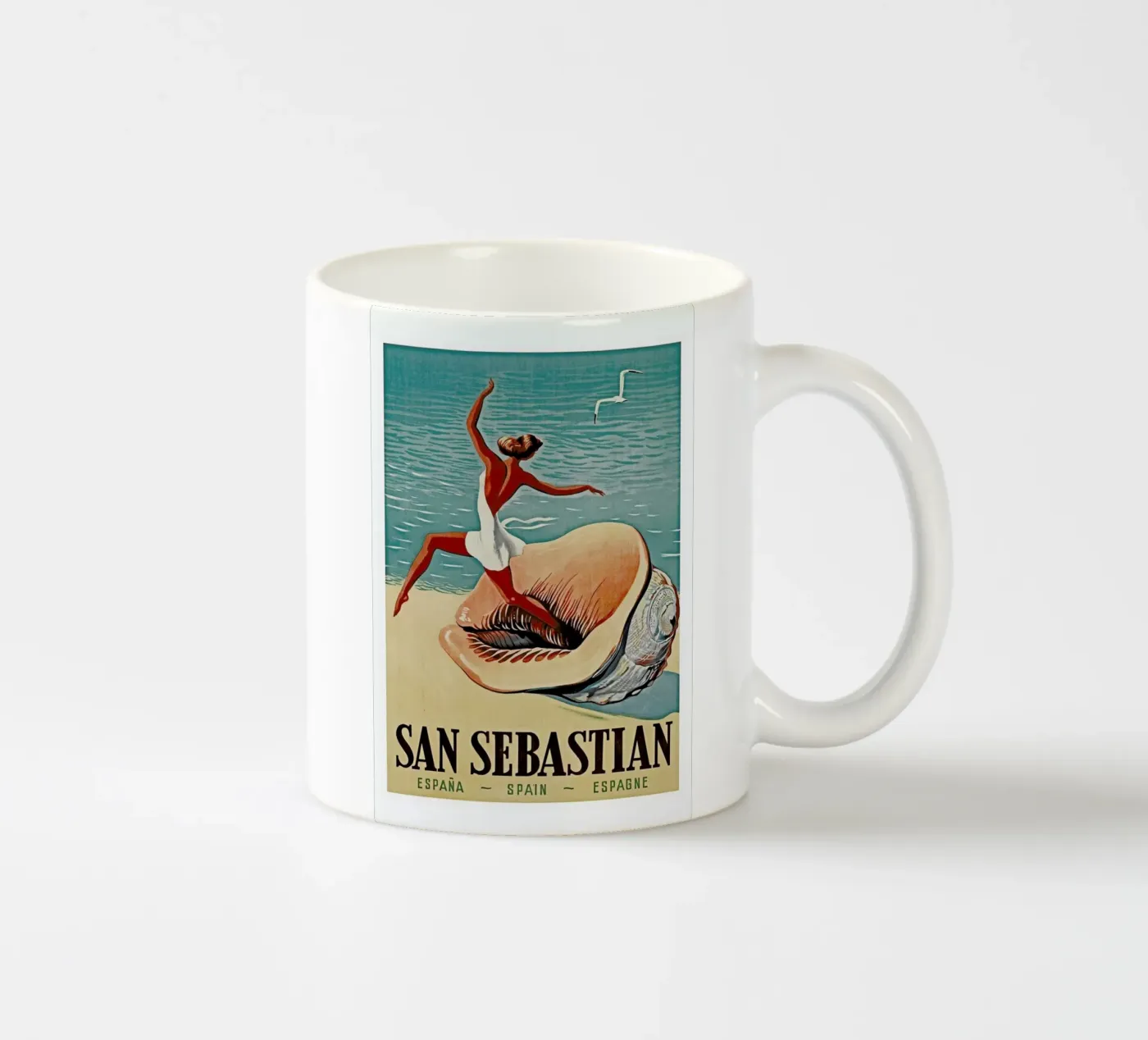 spain1 ceramic mug by Robert Livingston