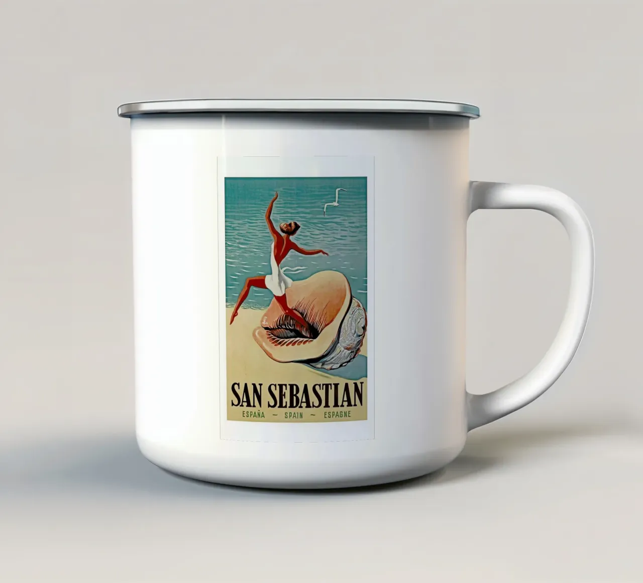 spain1 tazza in smalto da Robert Livingston