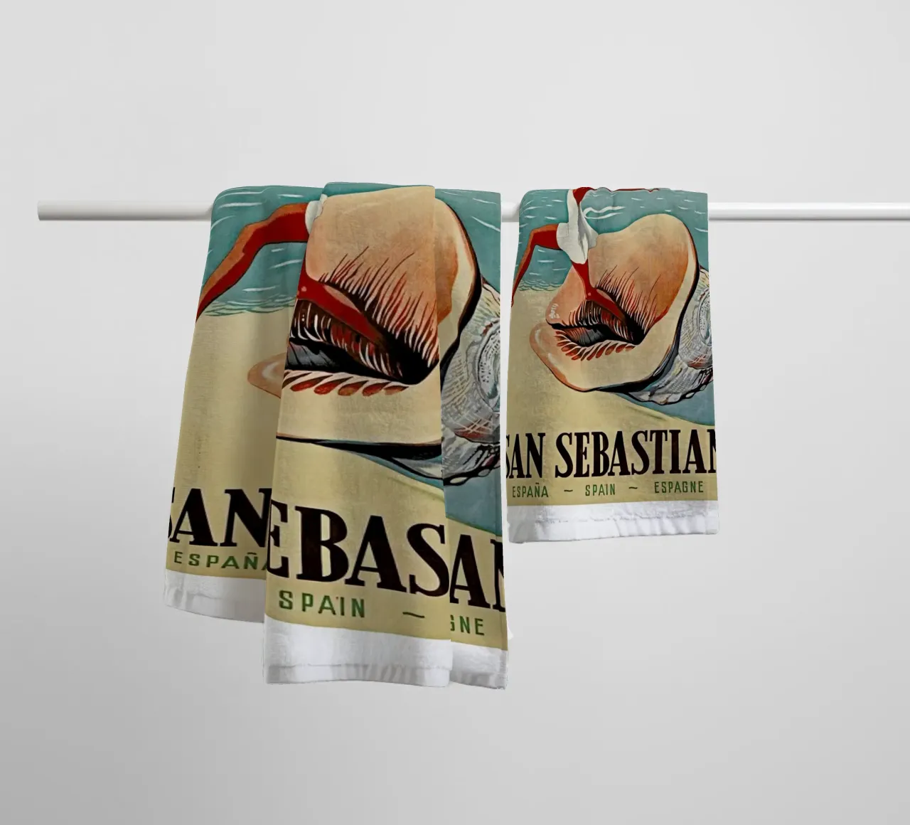 spain1 badhanddoek van Robert Livingston