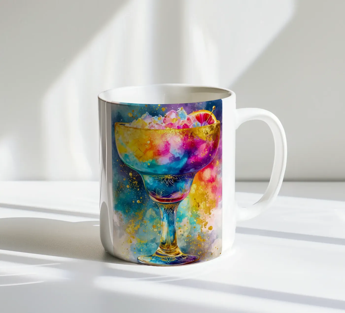 Magic drink ceramic mug by Justyna Jaszke JBJart