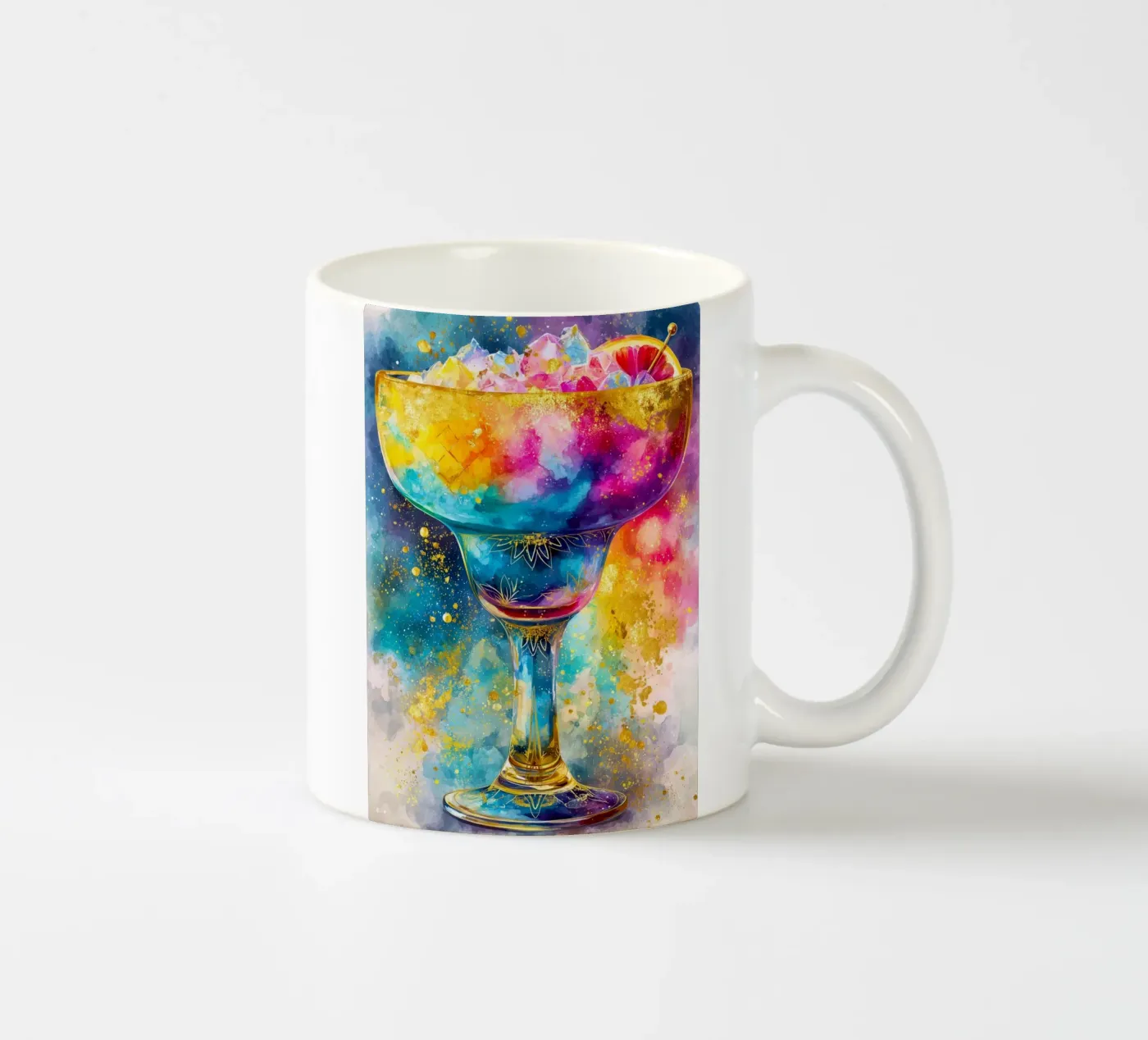 Magic drink ceramic mug by Justyna Jaszke JBJart