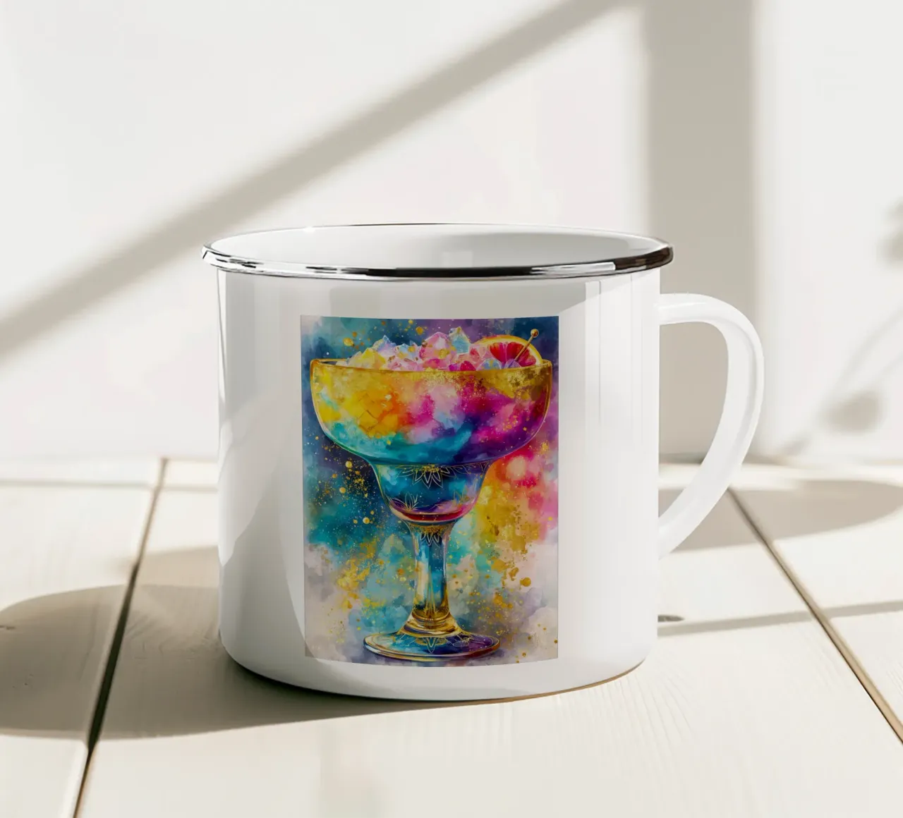 Bevanda magica tazza in smalto da Justyna Jaszke JBJart