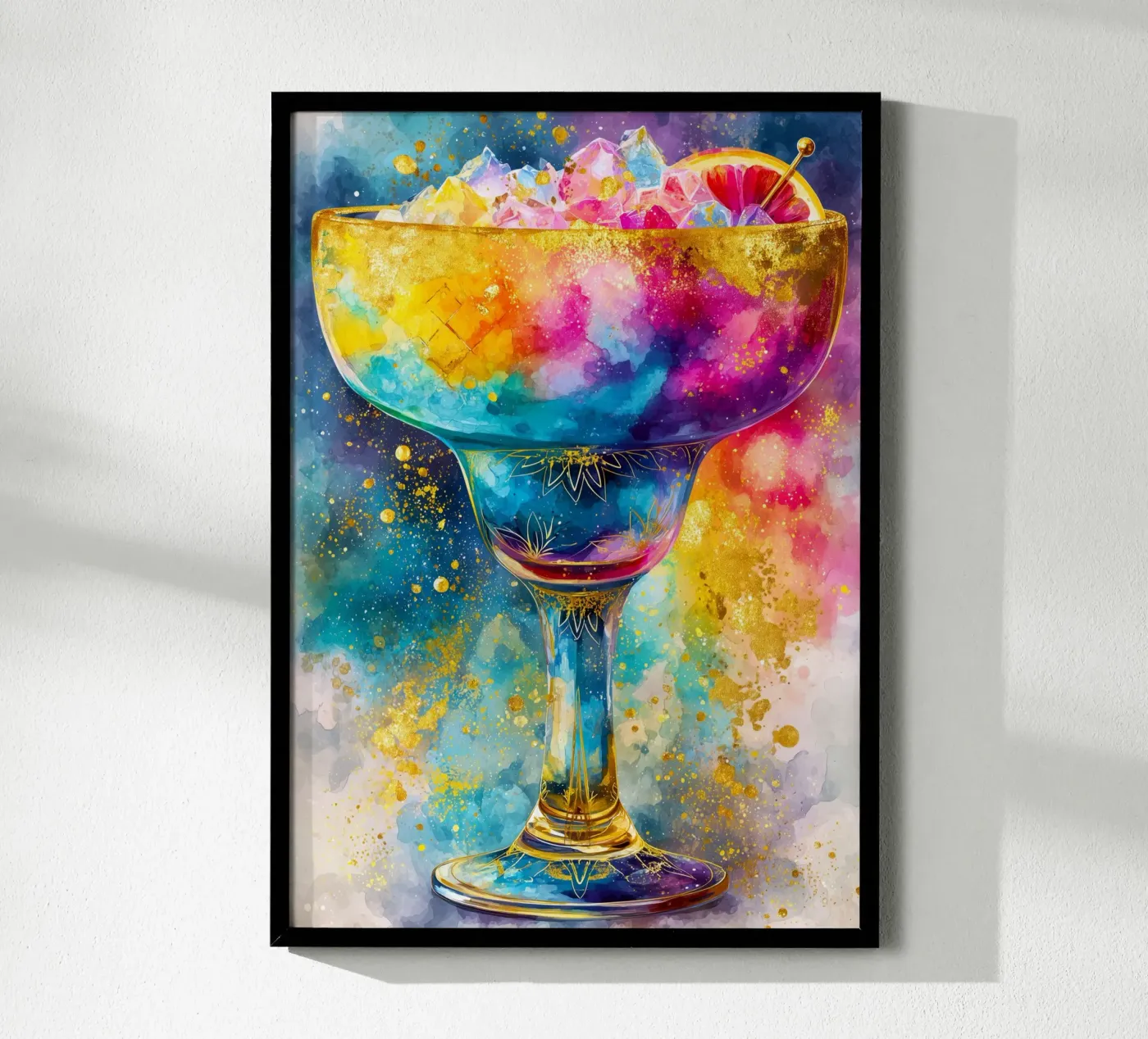 Magic drink poster by Justyna Jaszke JBJart