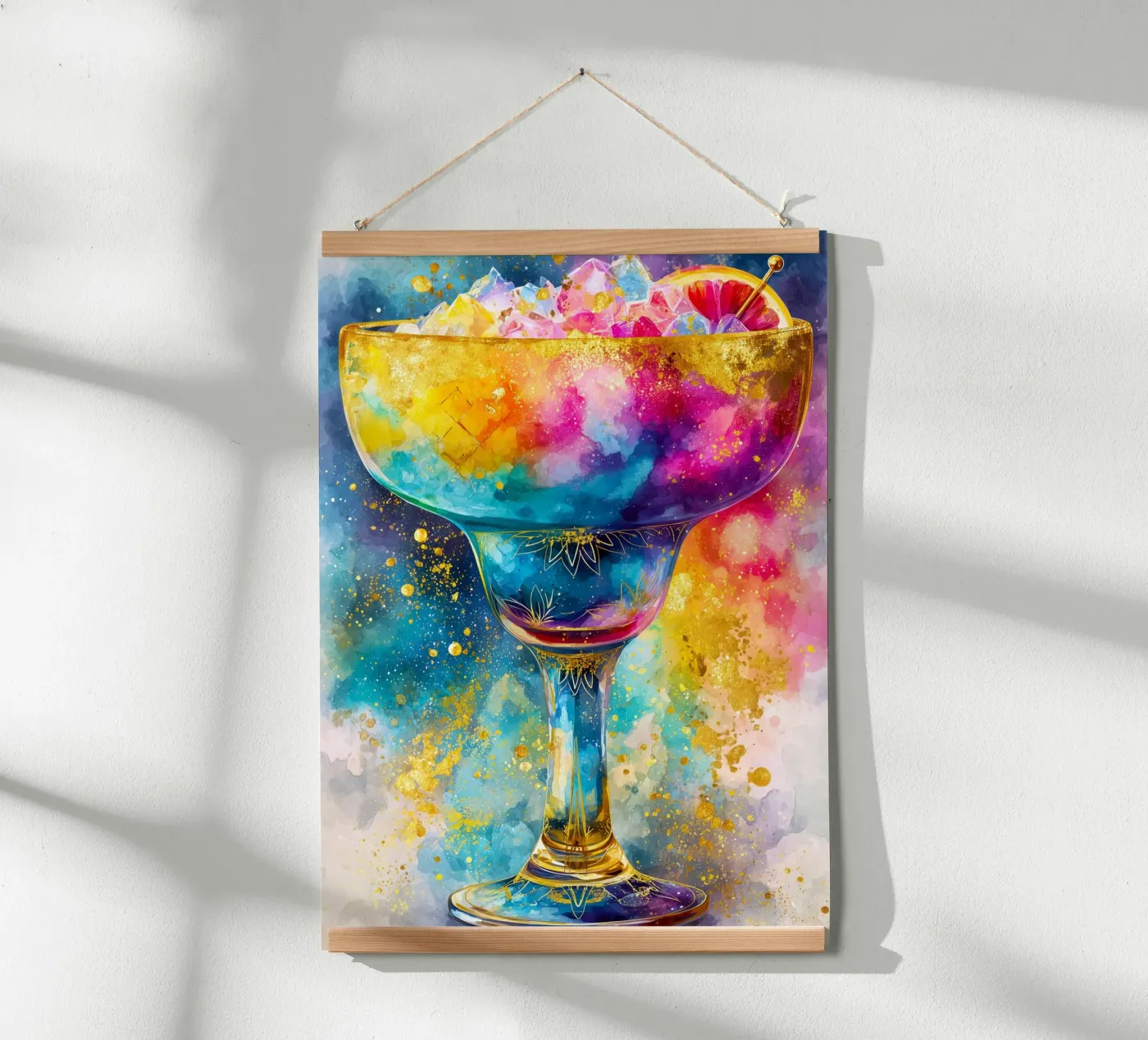 Magic drink poster by Justyna Jaszke JBJart