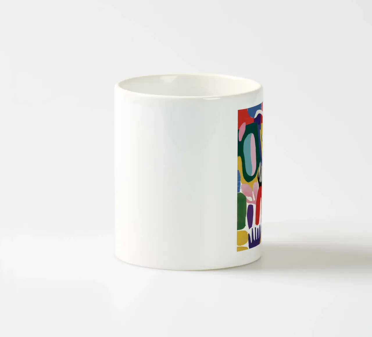 Kaléidoscope à forme chromatique mug en céramique de Zep Layers