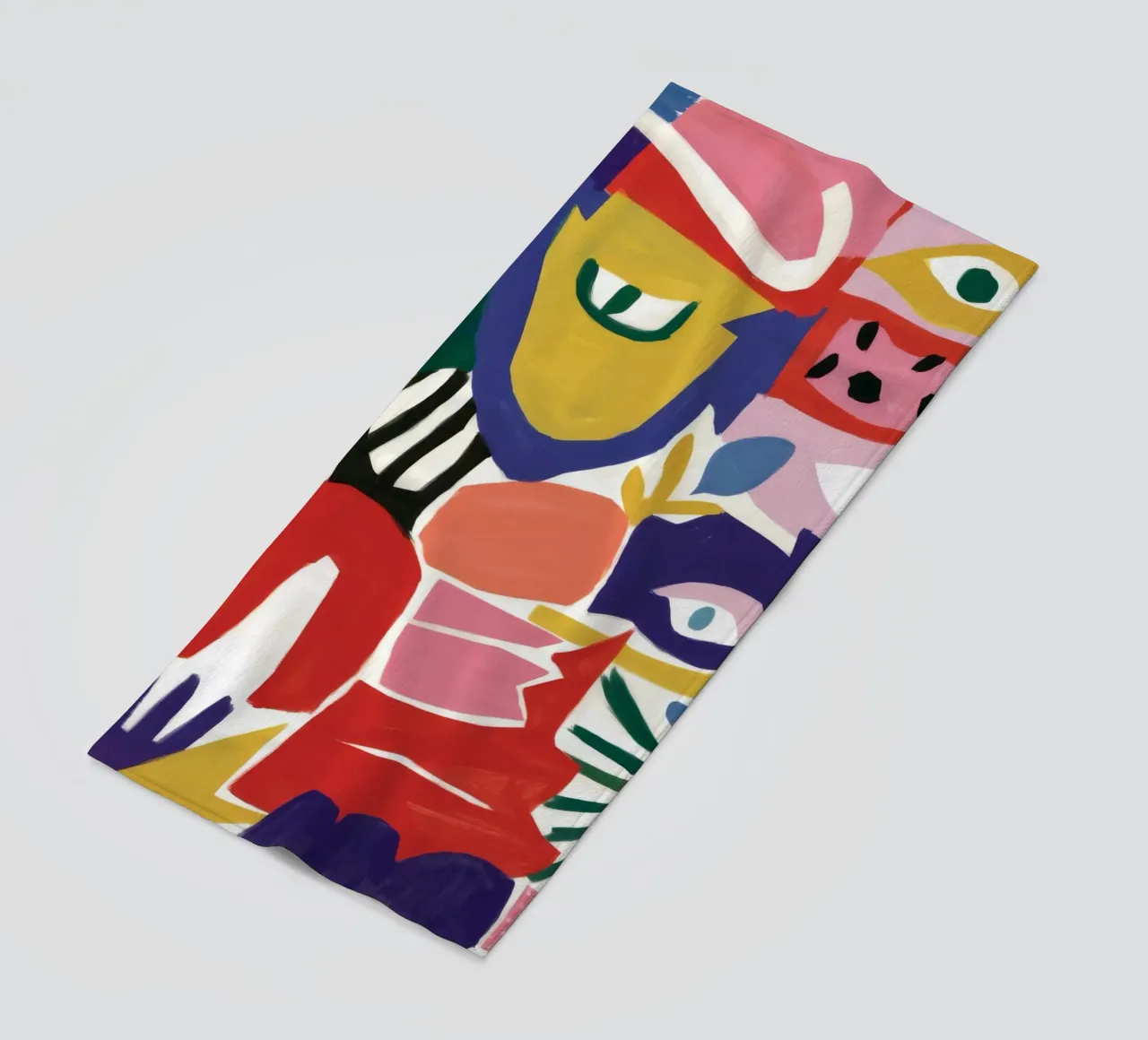 Chromatic Form Kaleidoscope beach towel by Zep Layers