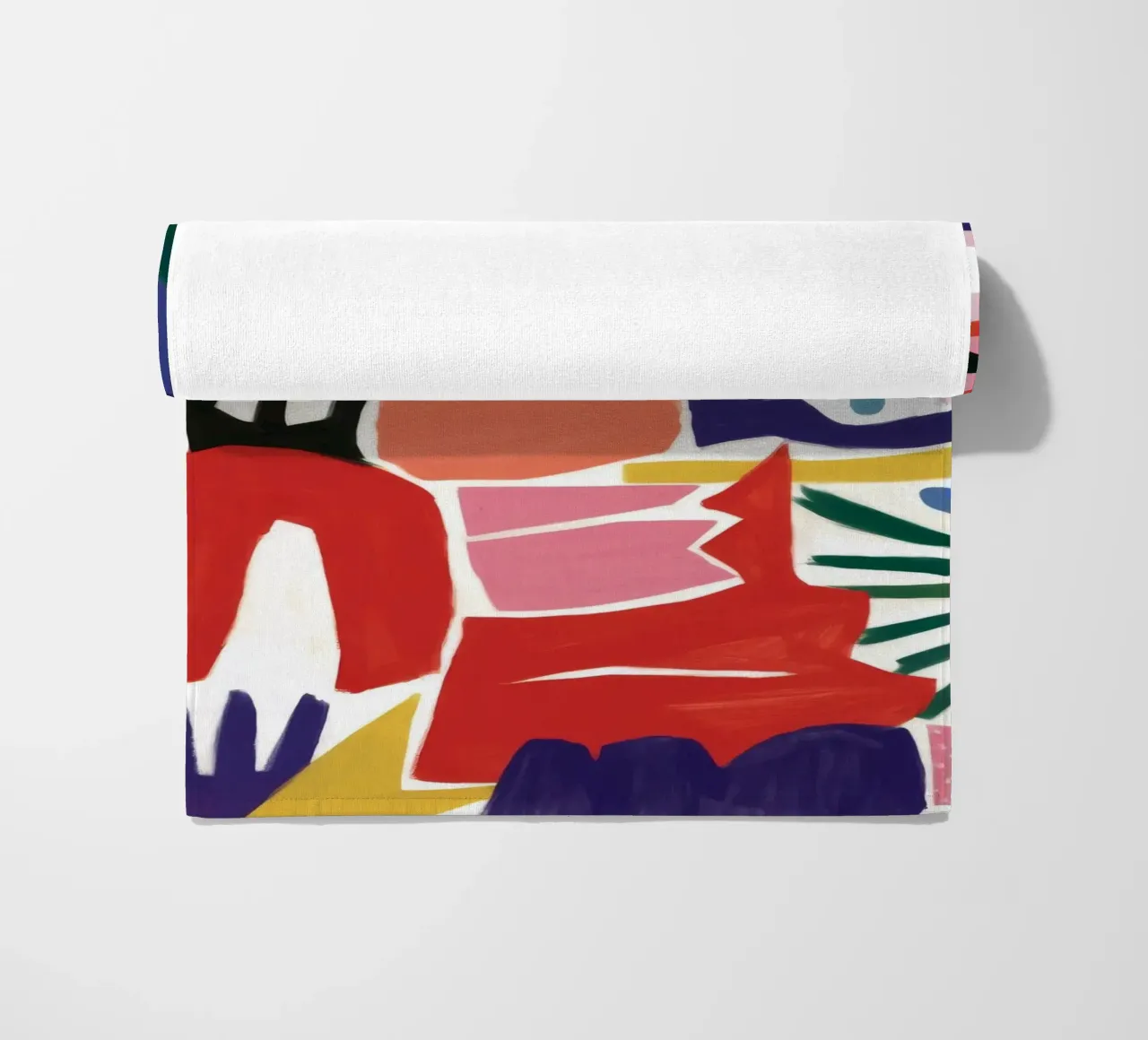 Caleidoscopio di forme cromatiche telo mare da Zep Layers