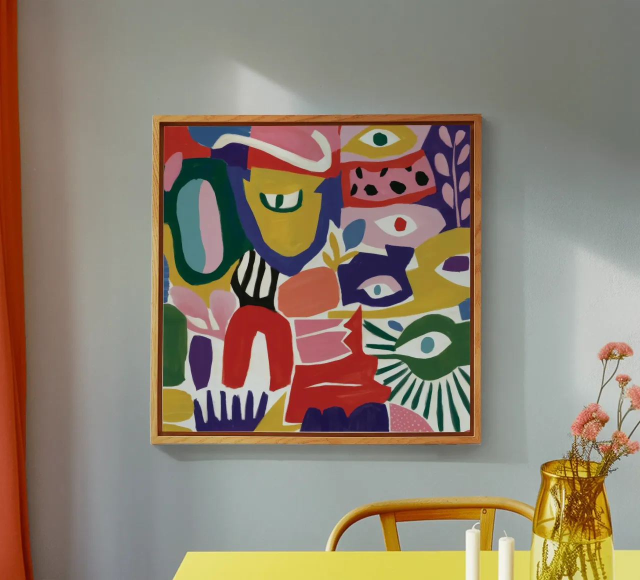 Caleidoscopio di forme cromatiche plexiglass da Zep Layers