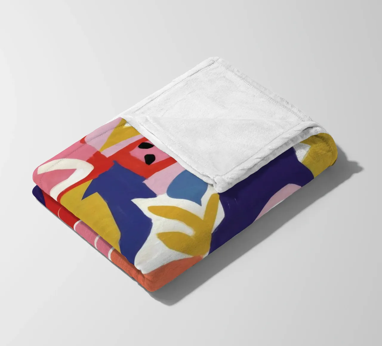 Caleidoscopio di forme cromatiche coperta in pile da Zep Layers