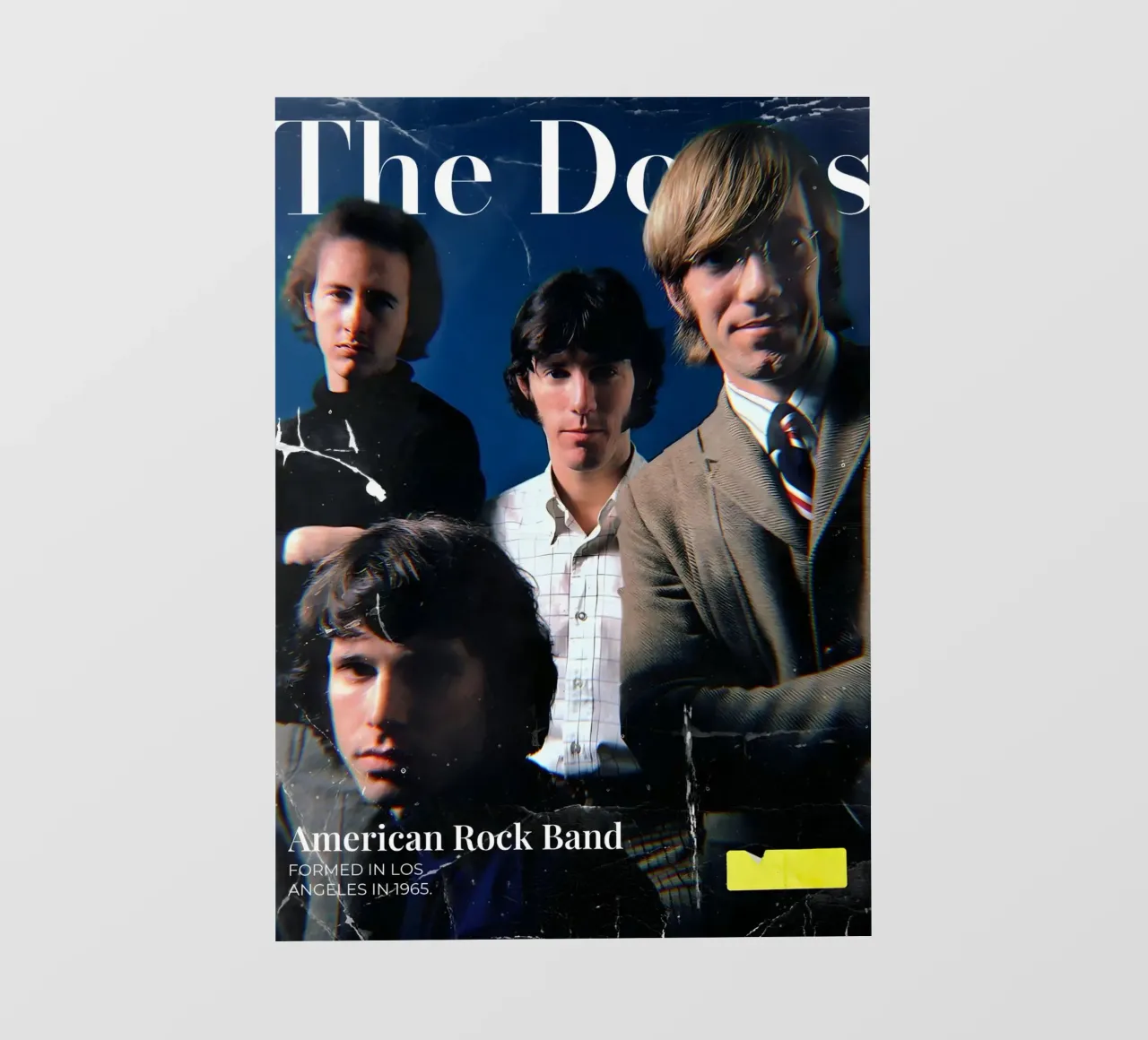 The doors telo in pvc da Low poly art