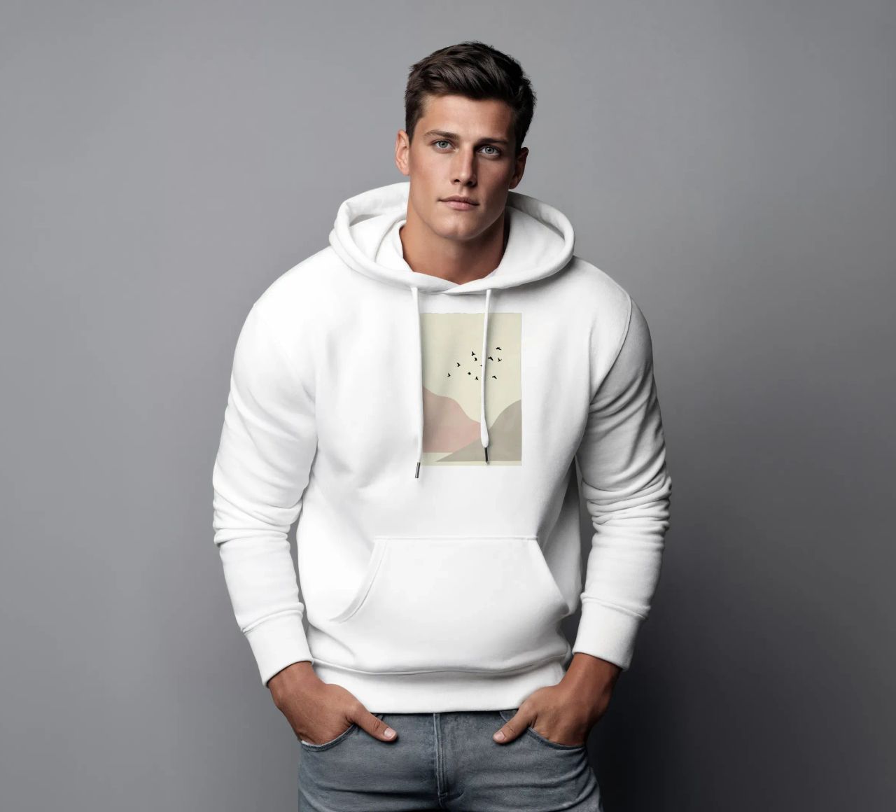 Flock Of Birds I sudadera con capucha de Pure