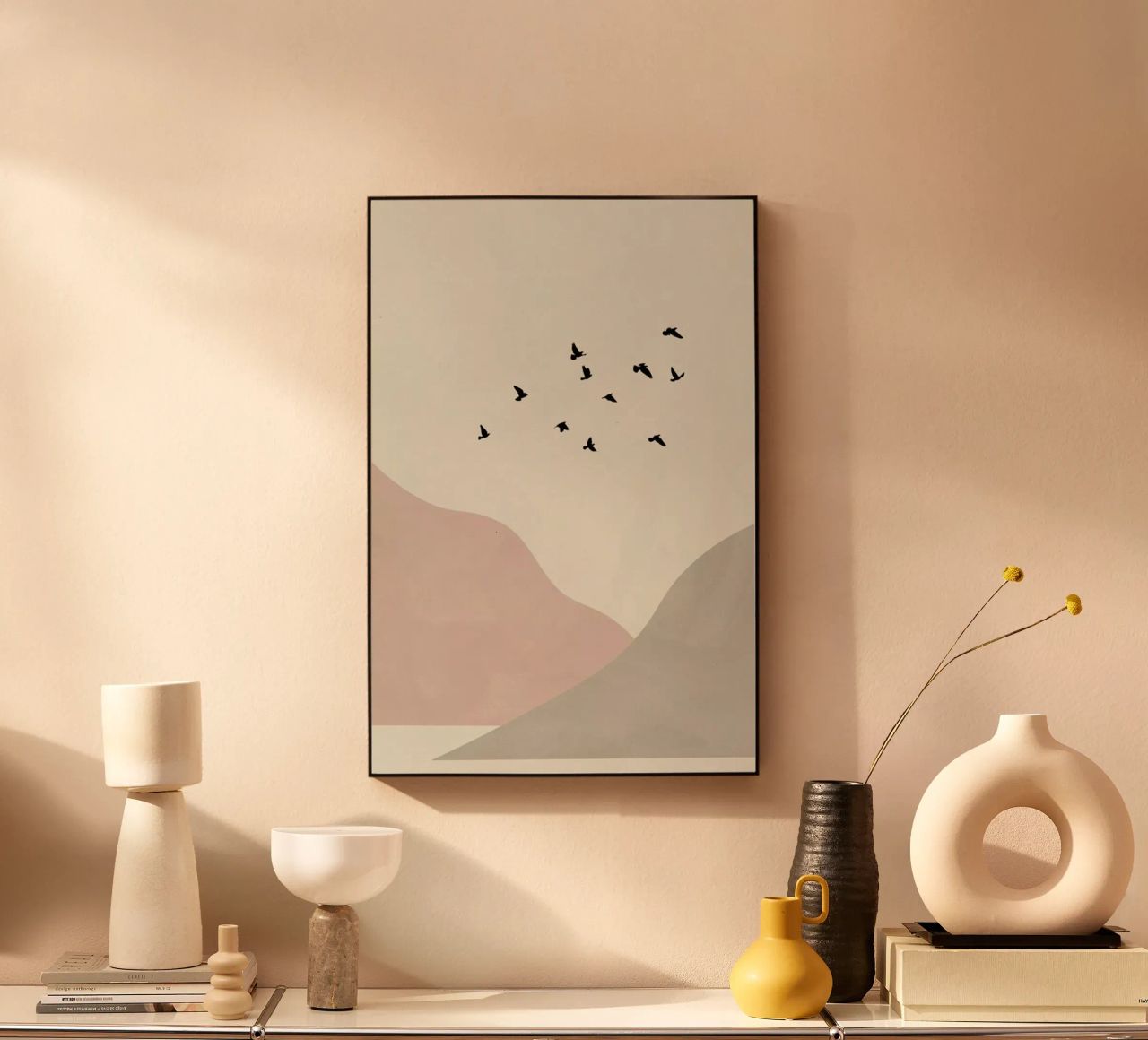 Flock Of Birds I metacrilato de Pure