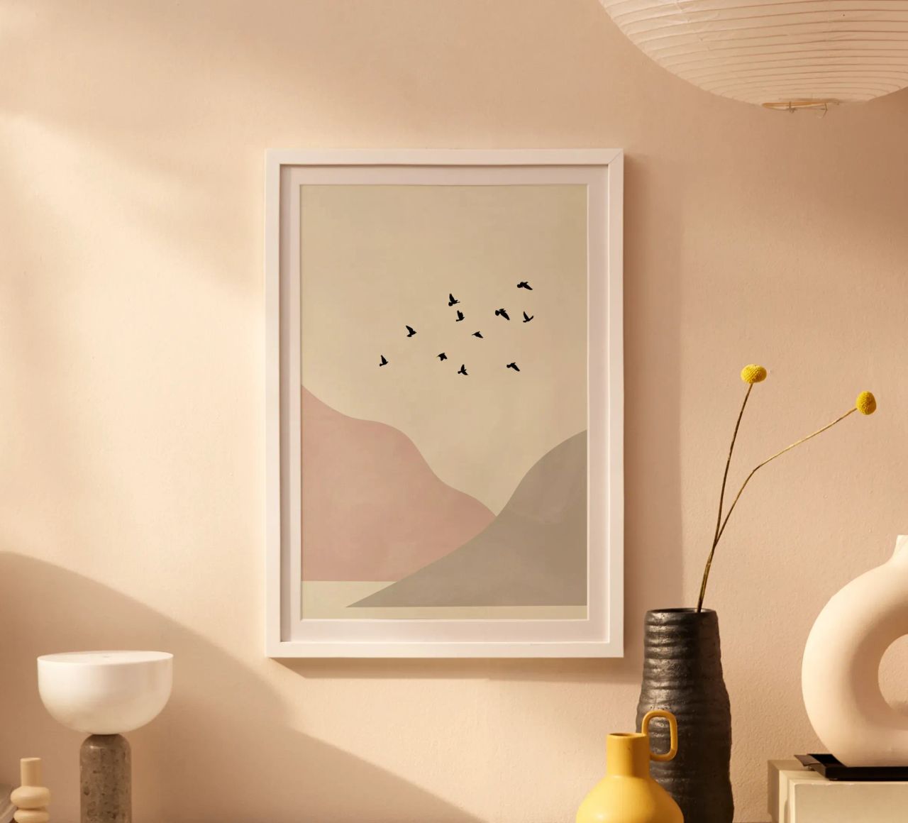 Flock Of Birds I poster de Pure