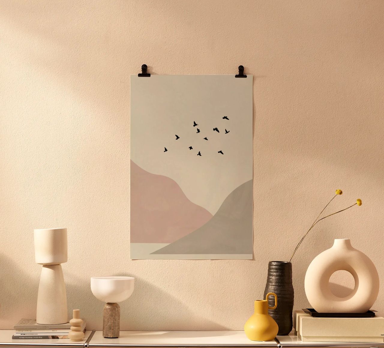 Flock Of Birds I poster de Pure