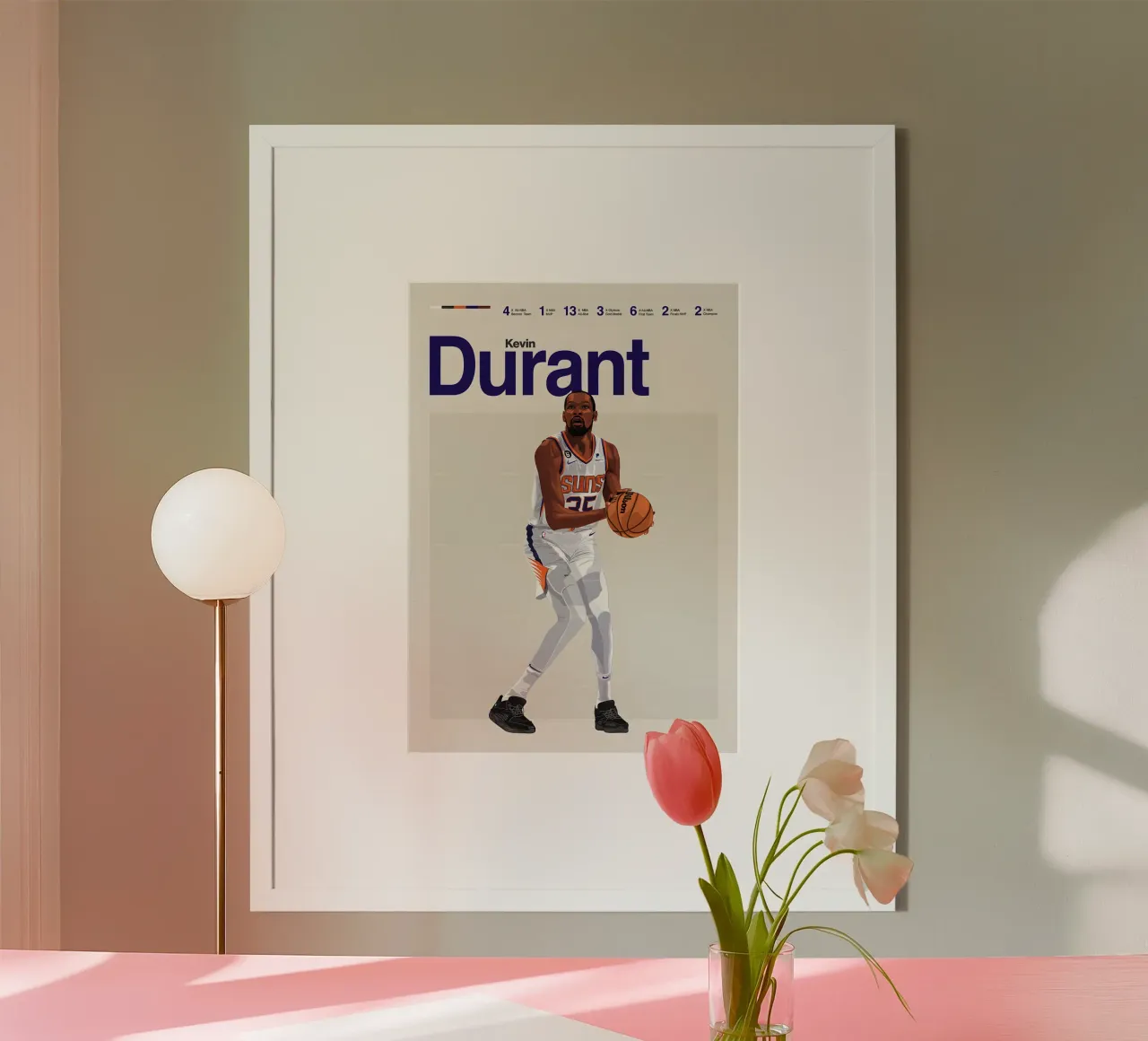Kevin Durant poster da Attaboy Dsgn