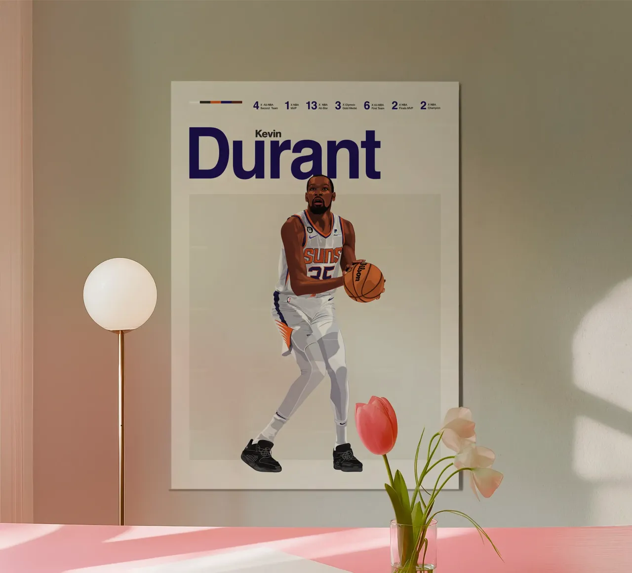 Kevin Durant poster da Attaboy Dsgn