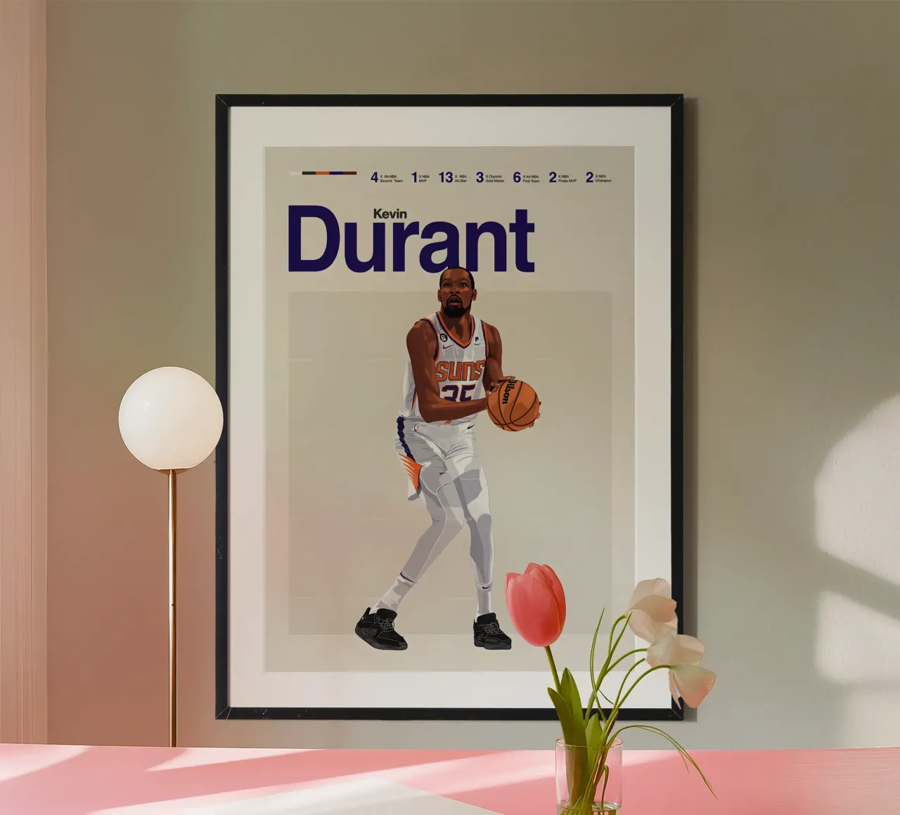 Kevin Durant poster da Attaboy Dsgn