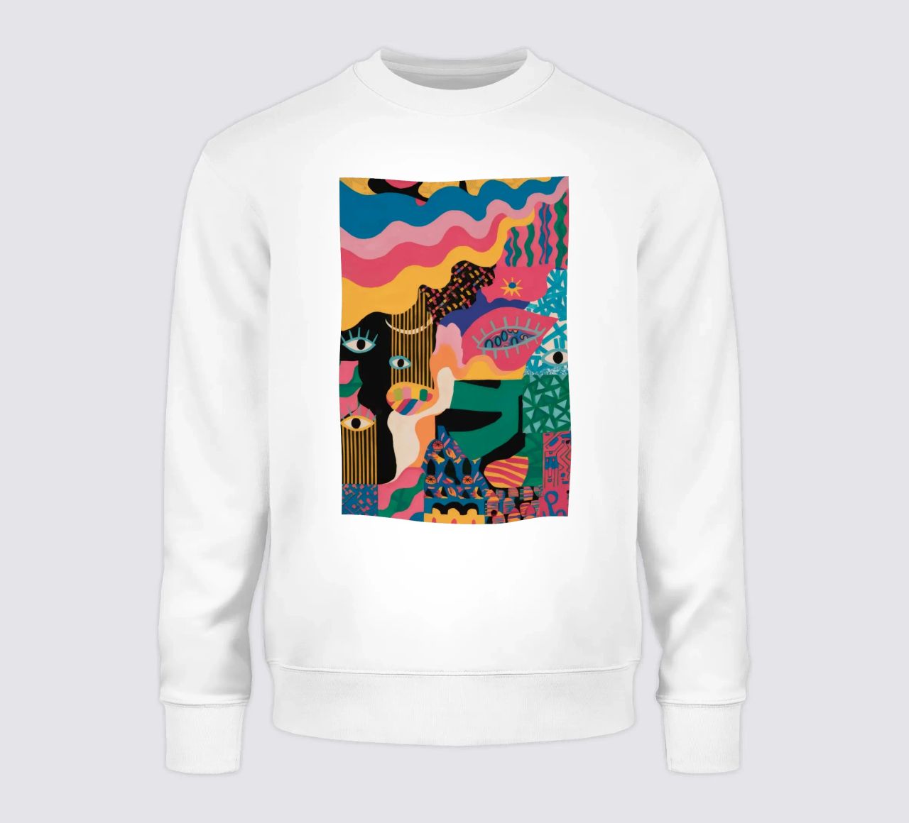 Le regard primal dévoilé sweat de Zep Layers