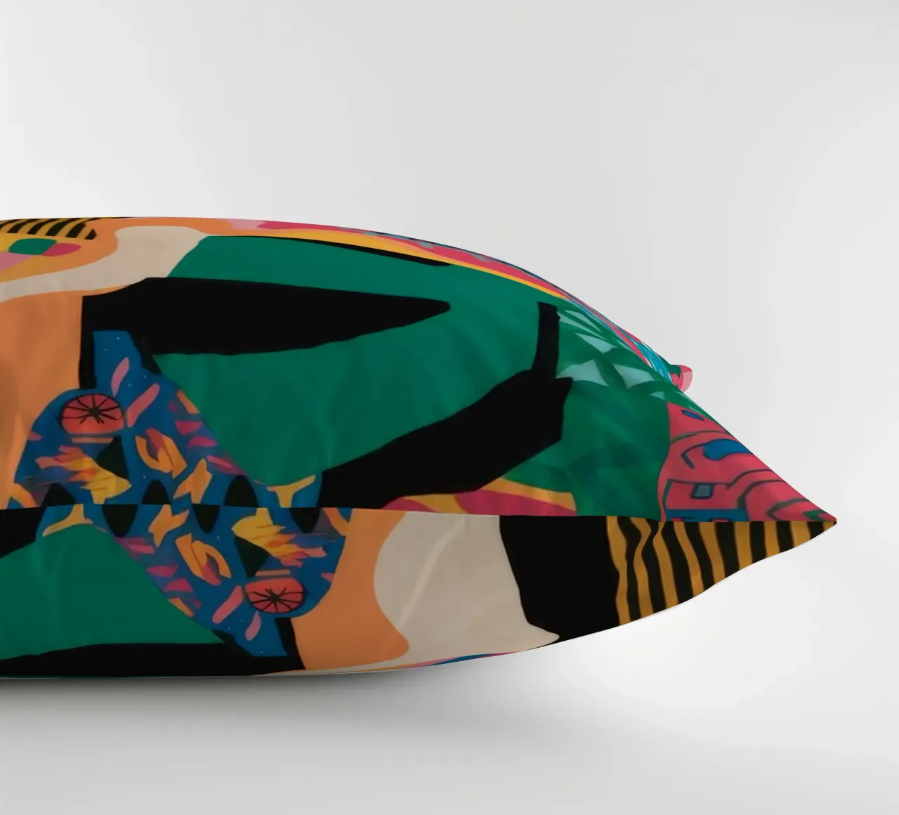 Sguardo primordiale svelato cuscino da Zep Layers