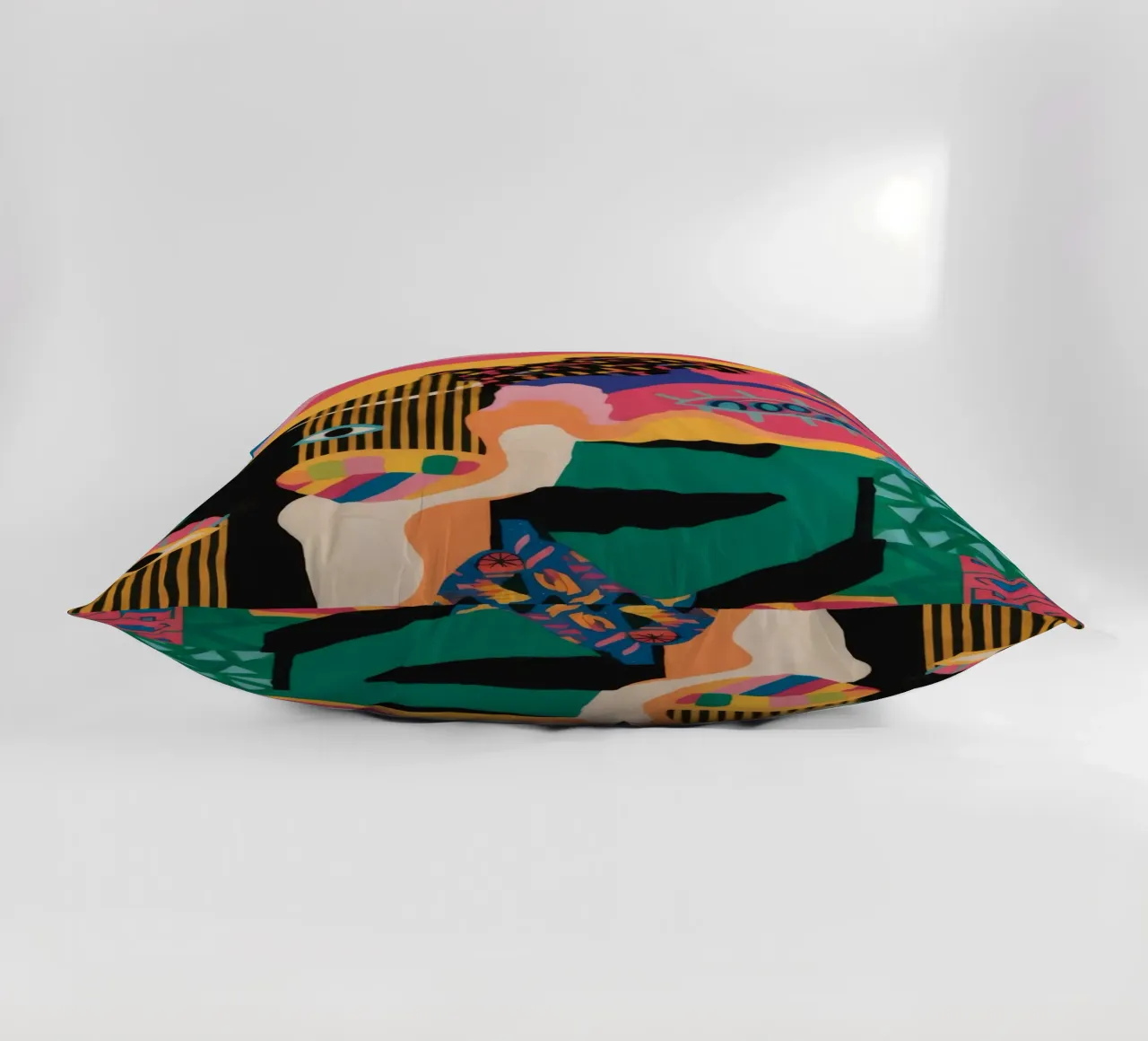 Sguardo primordiale svelato cuscino da Zep Layers