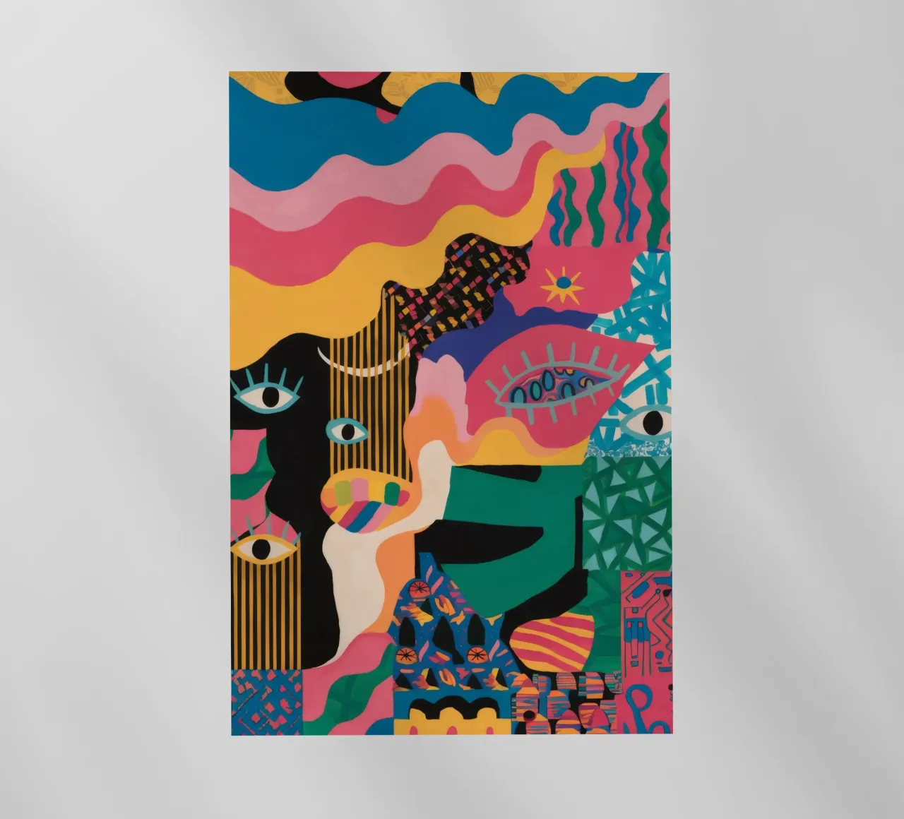 Sguardo primordiale svelato pellicola backlit da Zep Layers