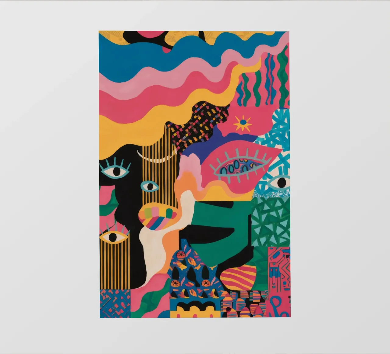 Sguardo primordiale svelato pellicola backlit da Zep Layers