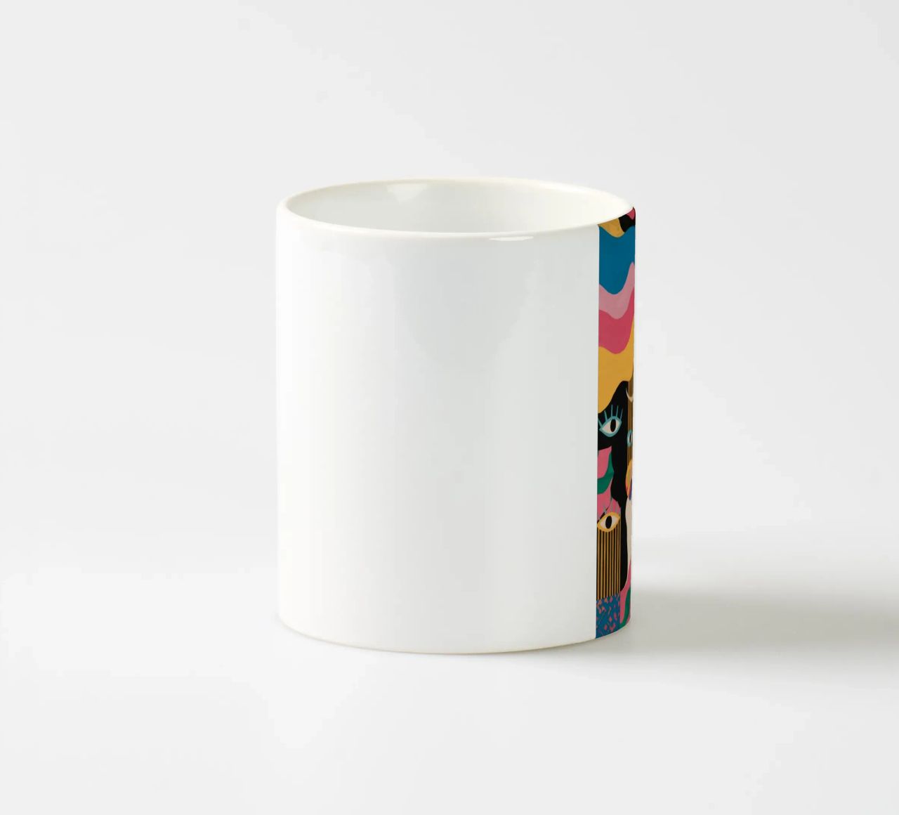 Sguardo primordiale svelato tazza in ceramica da Zep Layers