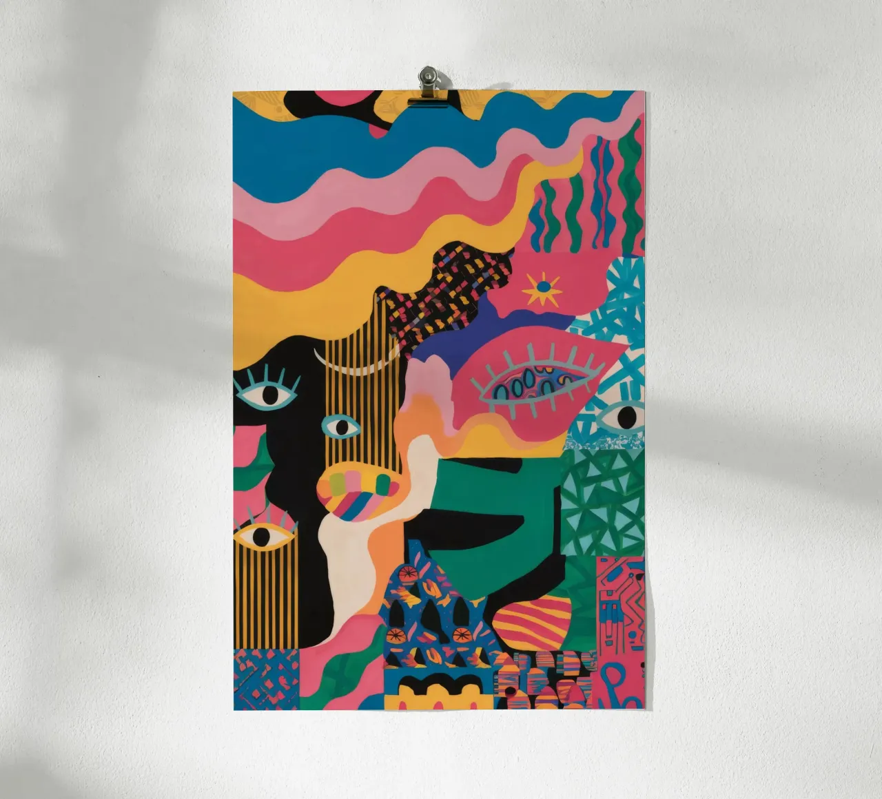 Sguardo primordiale svelato poster da Zep Layers