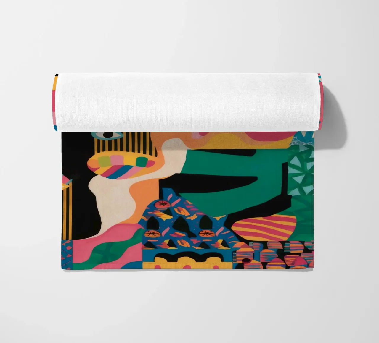 Sguardo primordiale svelato telo mare da Zep Layers