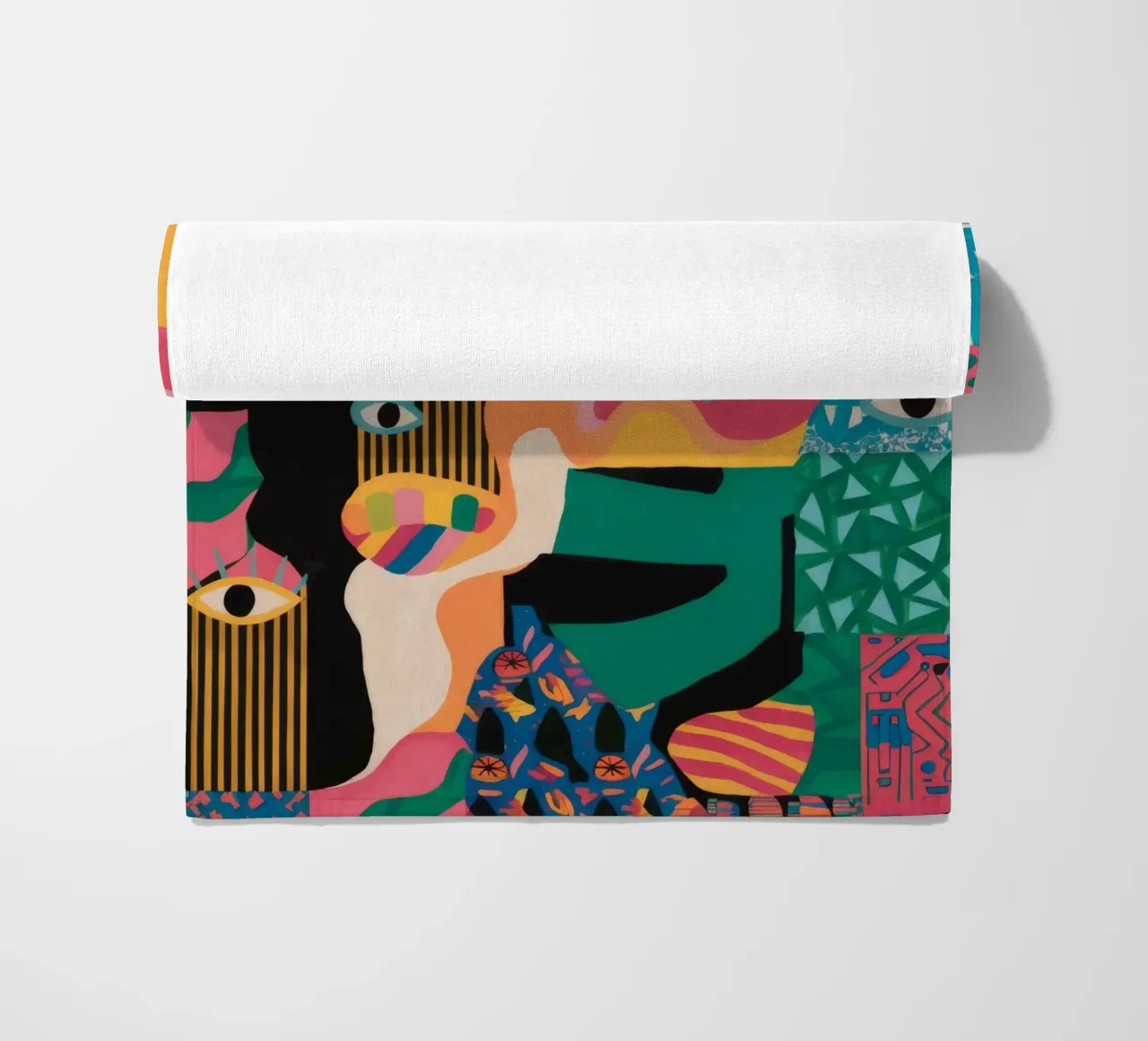 Sguardo primordiale svelato telo mare da Zep Layers