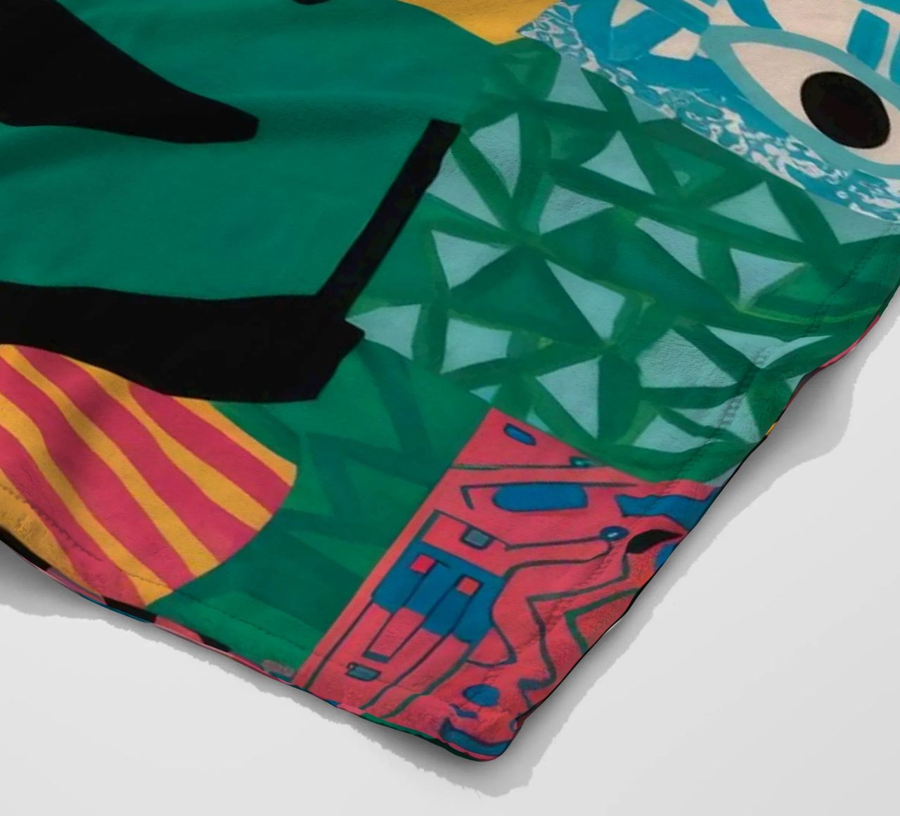 Sguardo primordiale svelato coperta in pile da Zep Layers