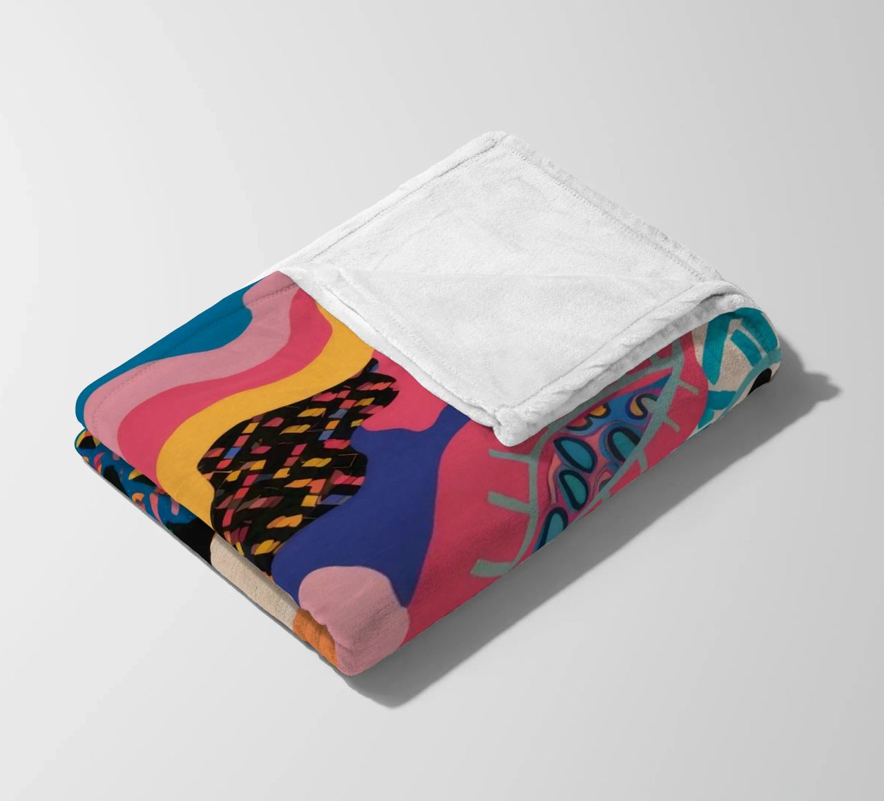 Sguardo primordiale svelato coperta in pile da Zep Layers