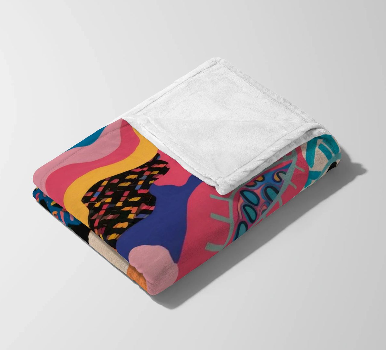 Sguardo primordiale svelato coperta in pile da Zep Layers