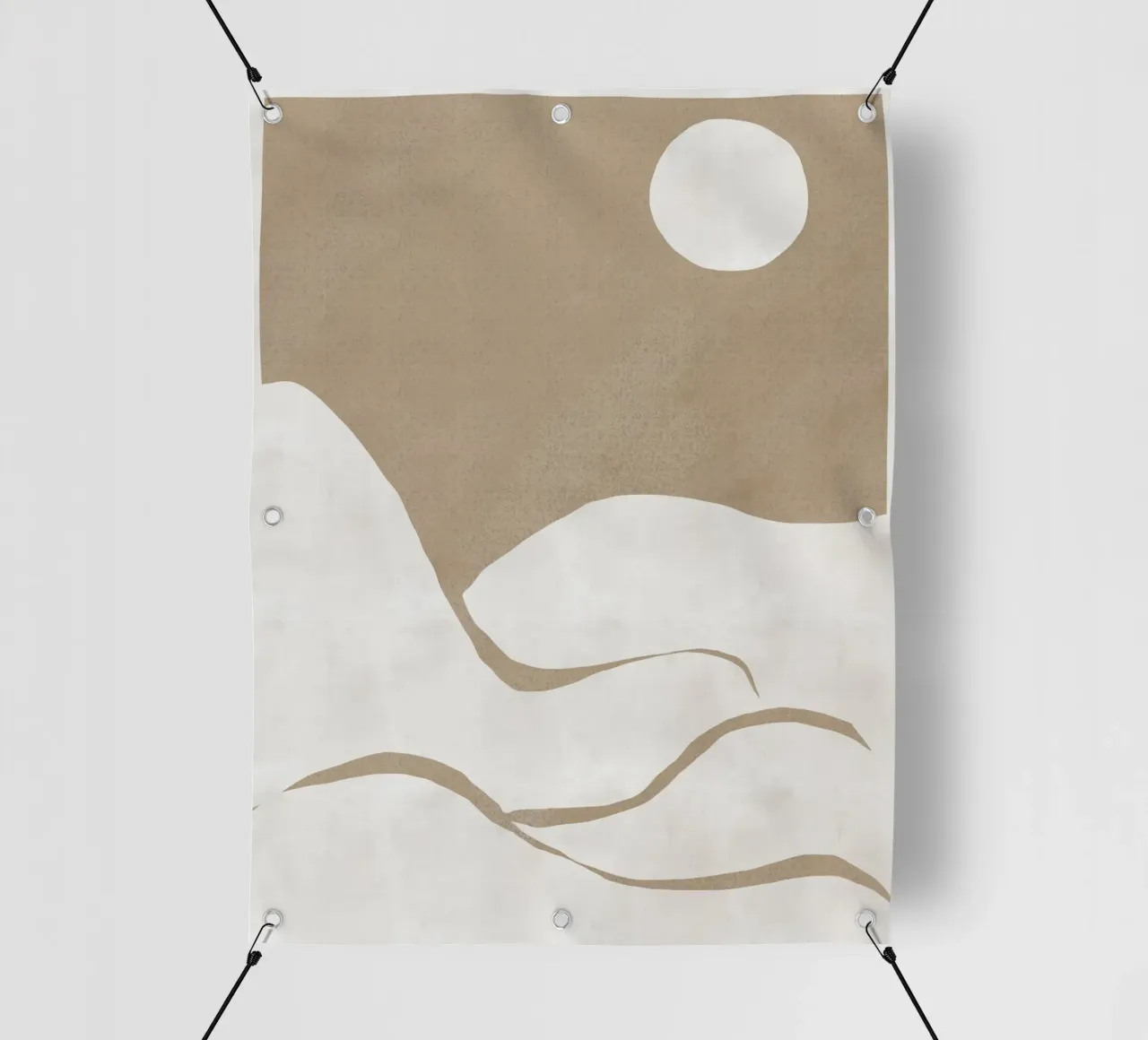 Paesaggio terrestre ritagliato 02 telo in pvc da Little Dean