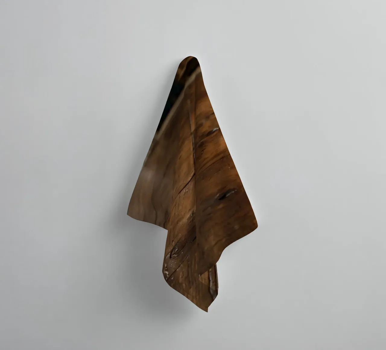 Pavimento in legno con texture ricca e lucentezza in un ambiente accogliente asciugamano da bagno da DesignDoodle