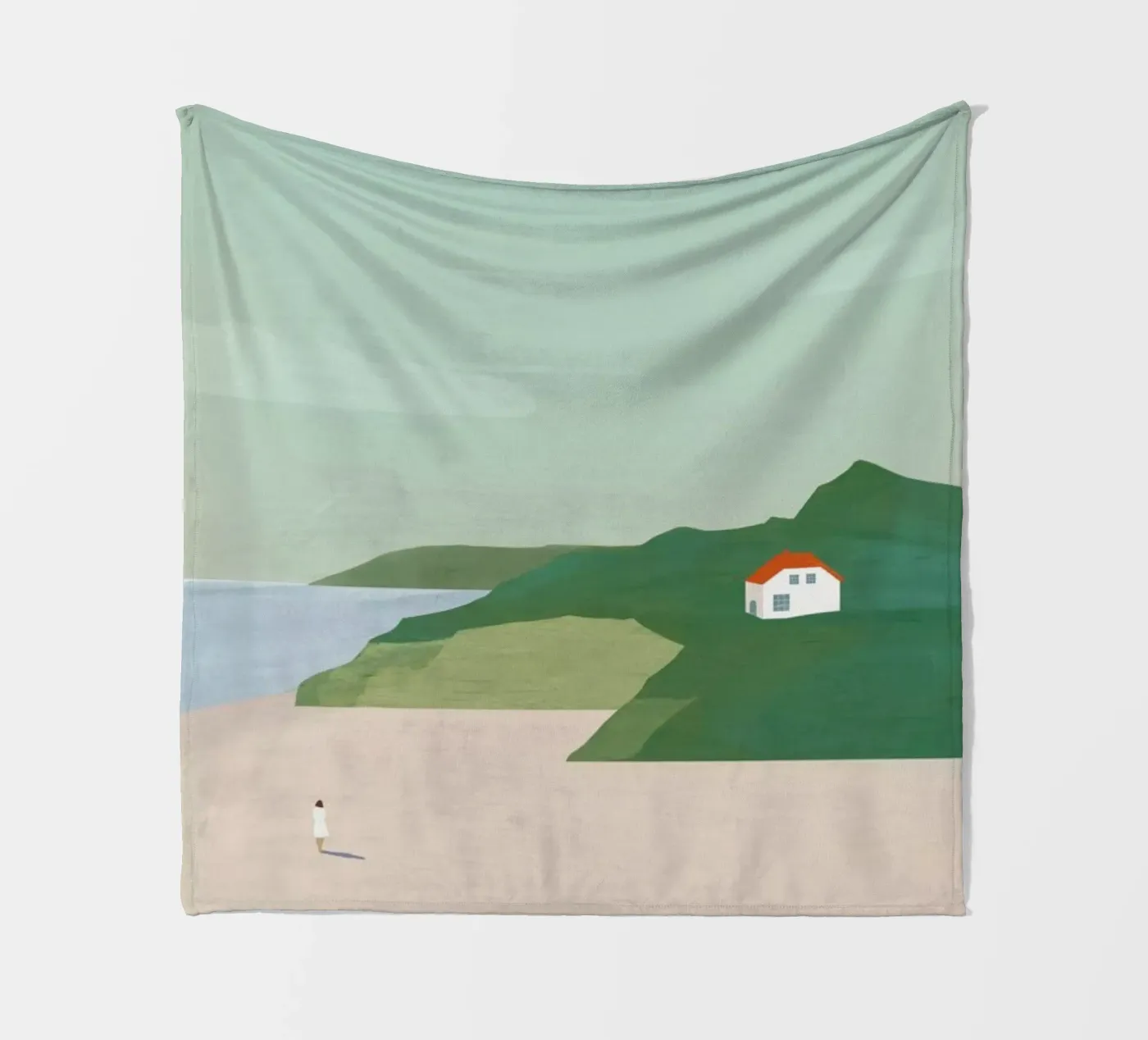 Denmark Fleecedecke von Katinka Reinke