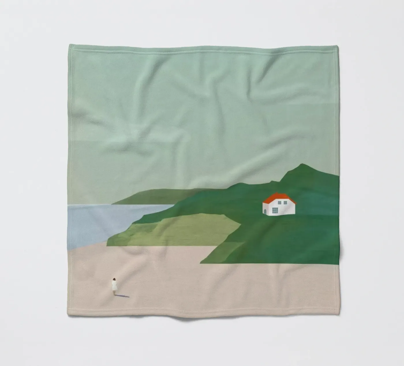 Denmark Fleecedecke von Katinka Reinke