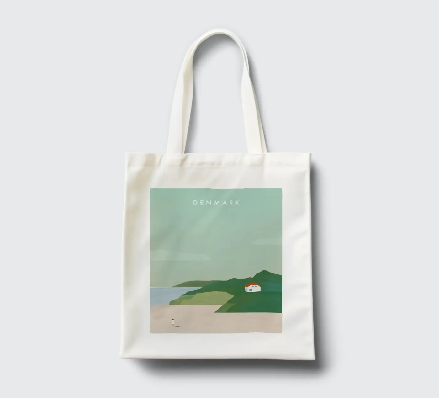 Denmark tote bag by Katinka Reinke