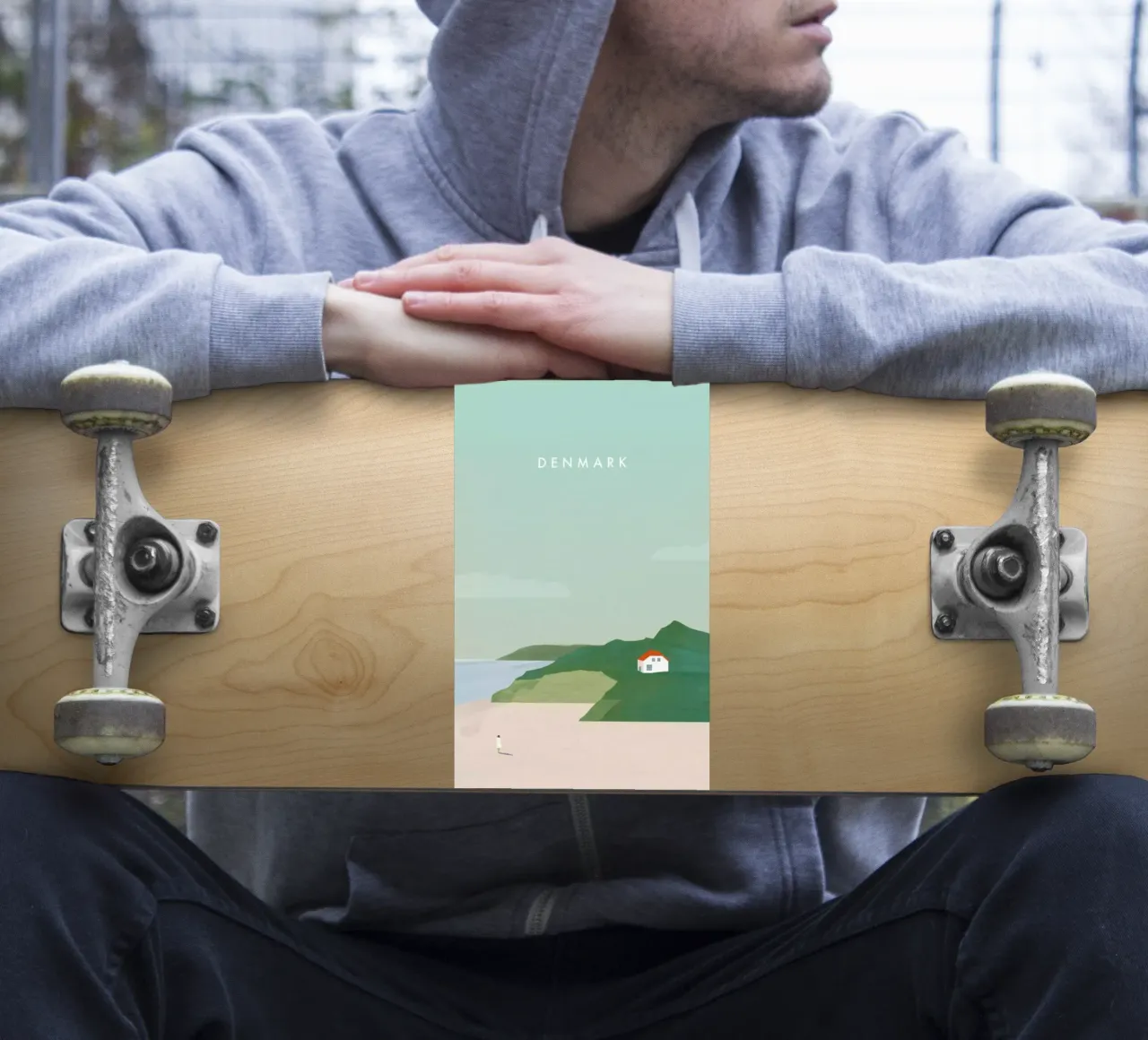 Denmark adesivo da Katinka Reinke