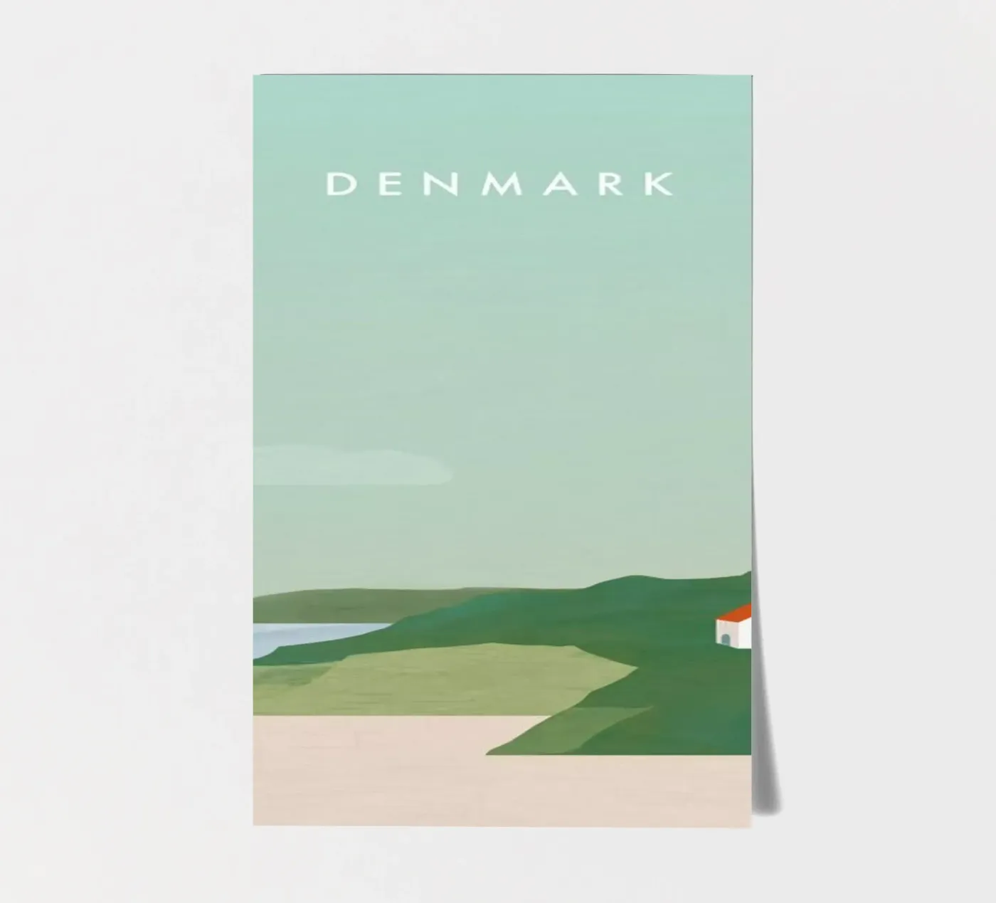 Denmark sticker sheet by Katinka Reinke
